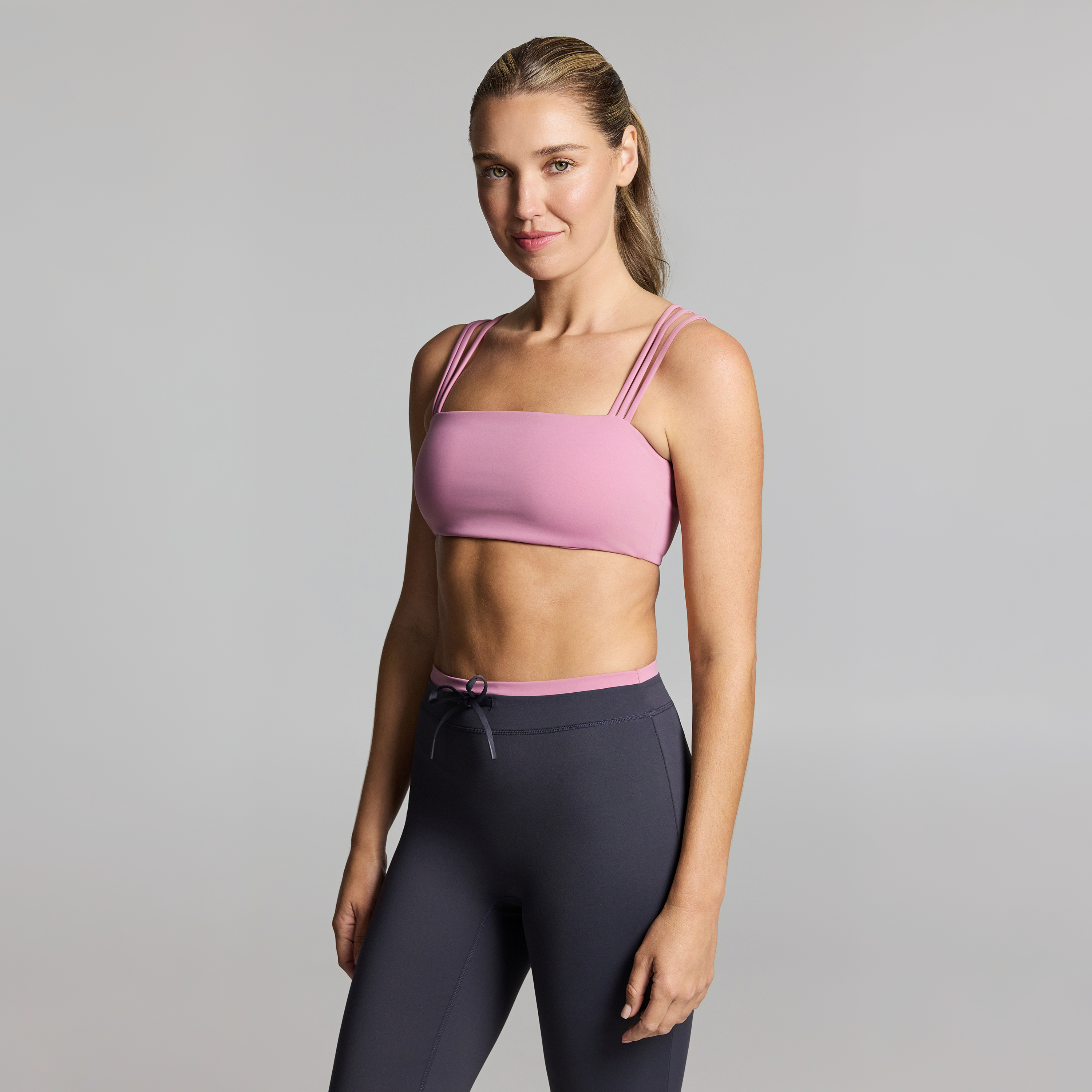 Strappy Bandeau Sports Bra
