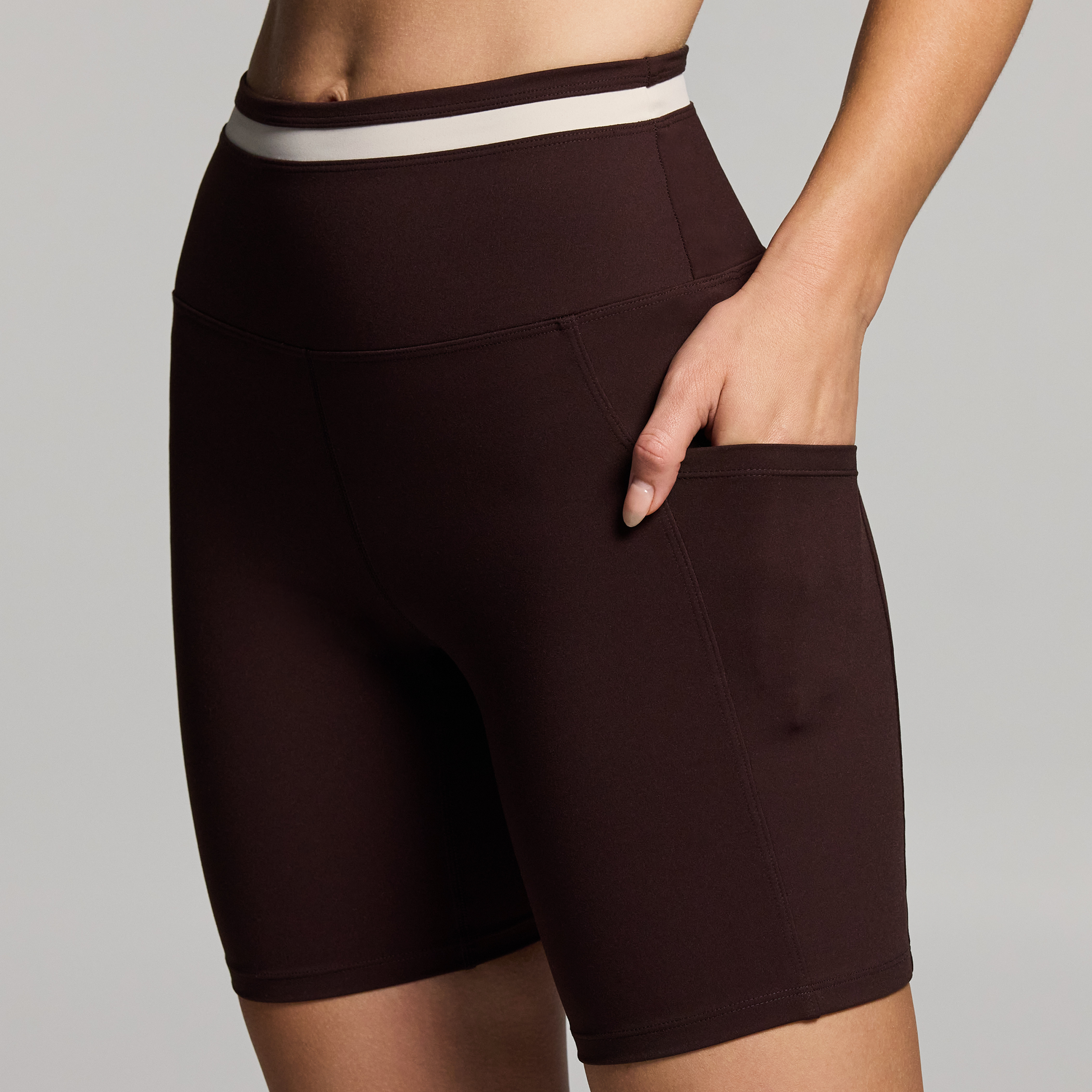 Tipped Pocket Quad Bike Shorts