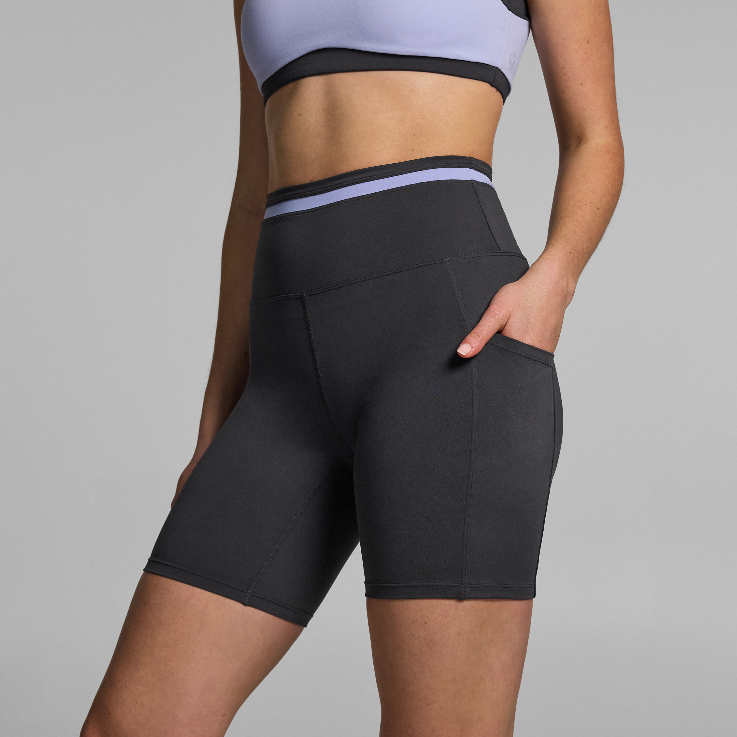 Tipped Pocket Quad Bike Shorts