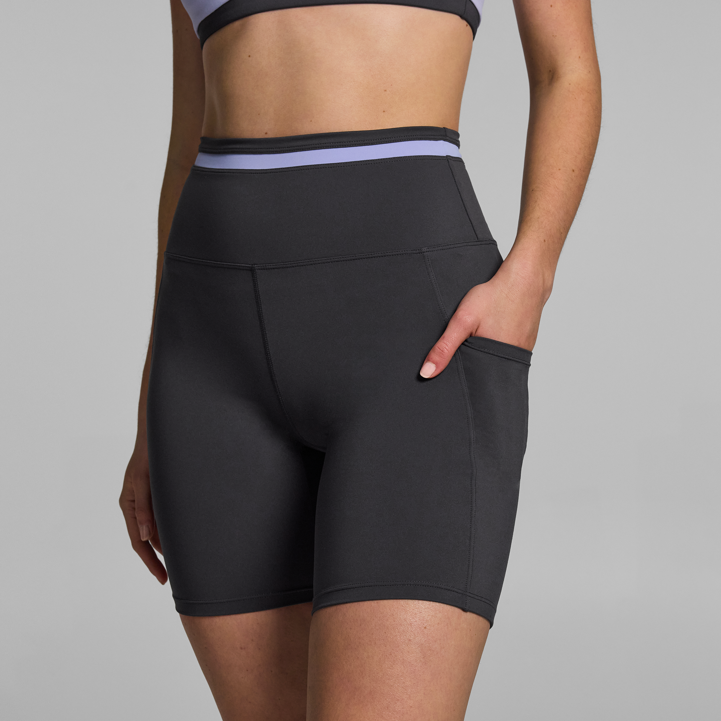 Tipped Pocket Quad Bike Shorts