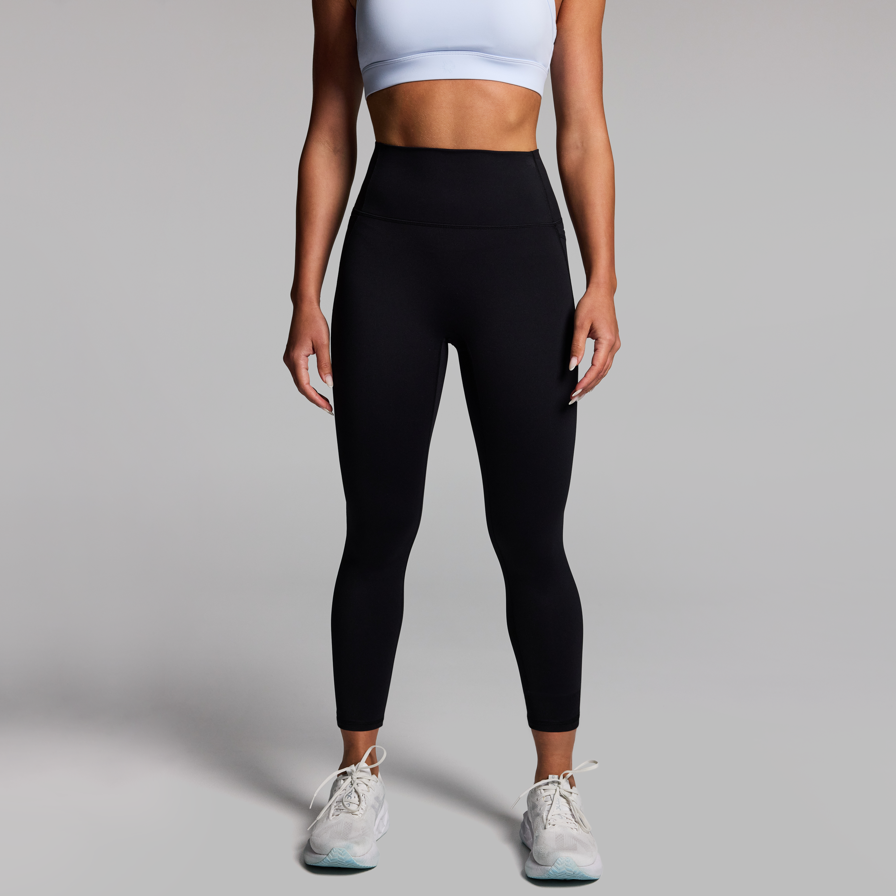 No Front Seam Pocket Ankle Grazer Tights