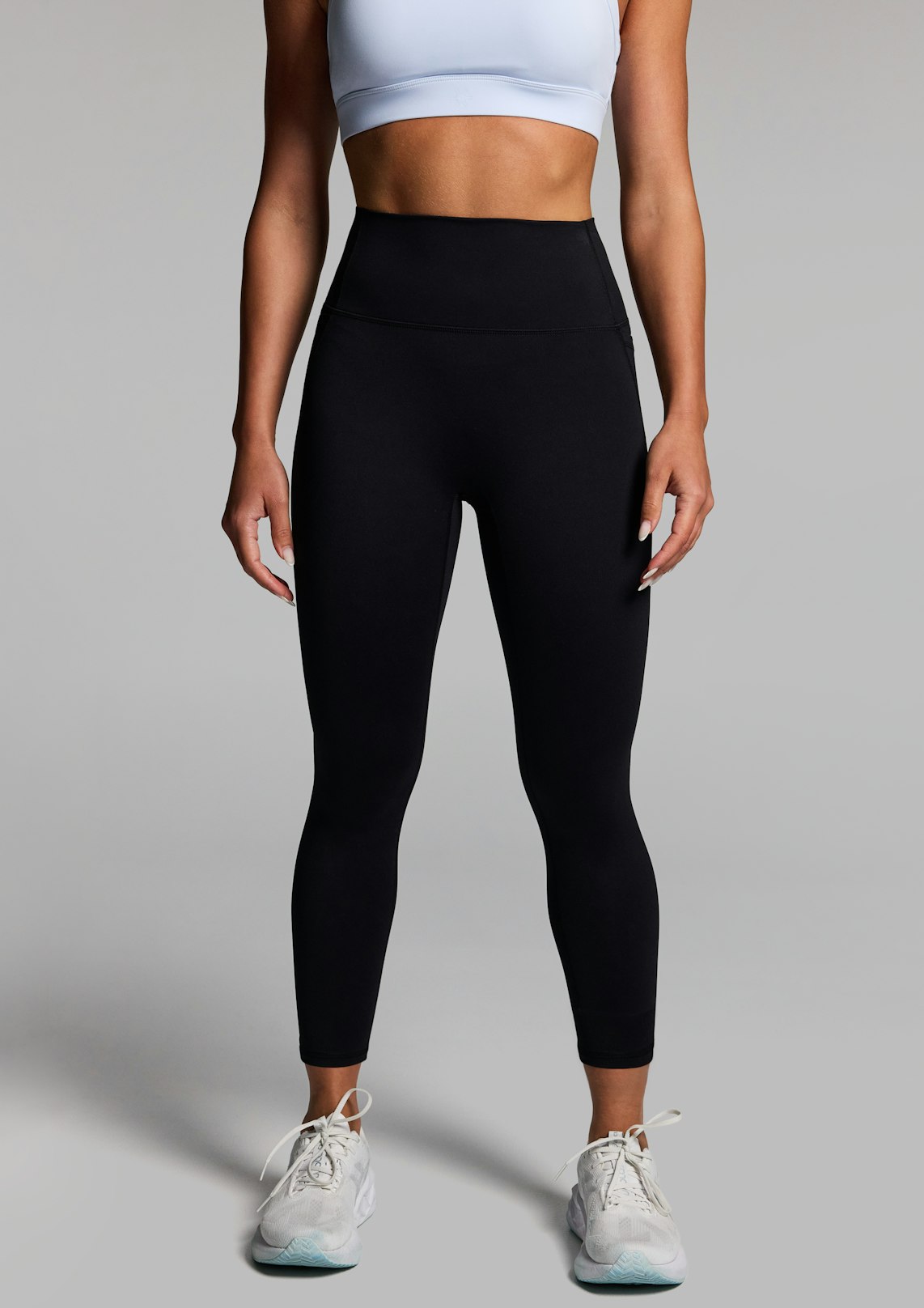 No Front Seam Pocket Ankle Grazer Tights