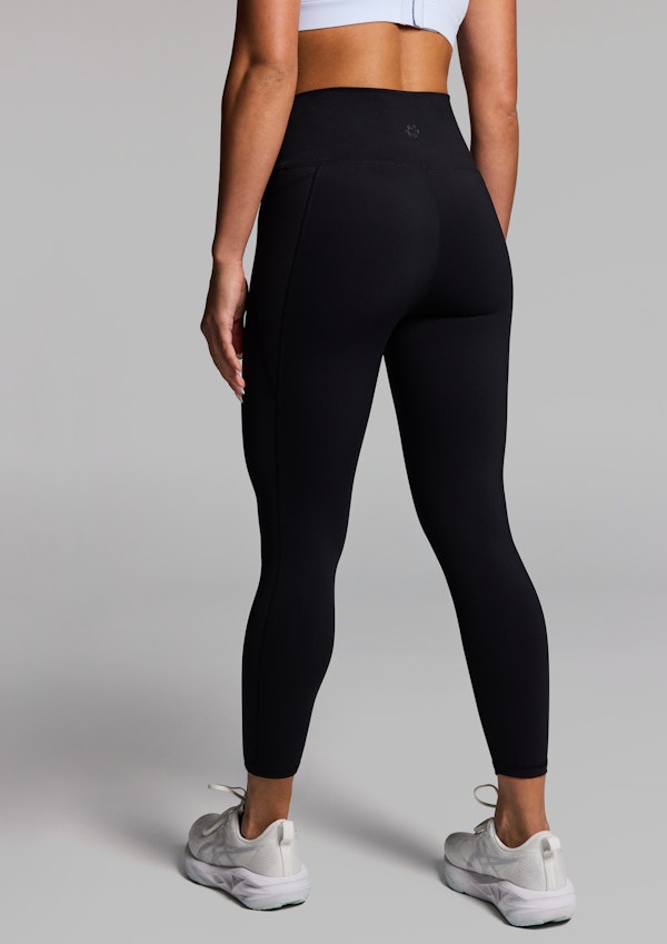 No Front Seam Pocket Ankle Grazer Tights