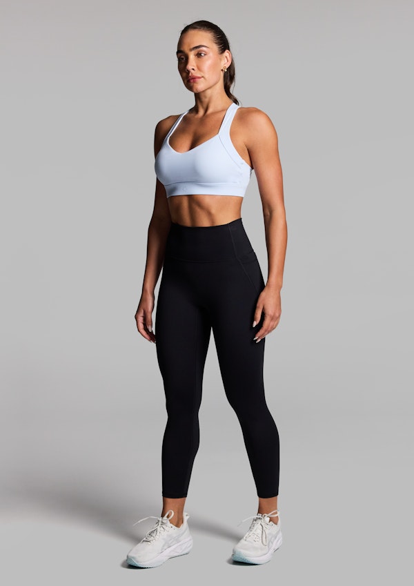 No Front Seam Pocket Ankle Grazer Tights