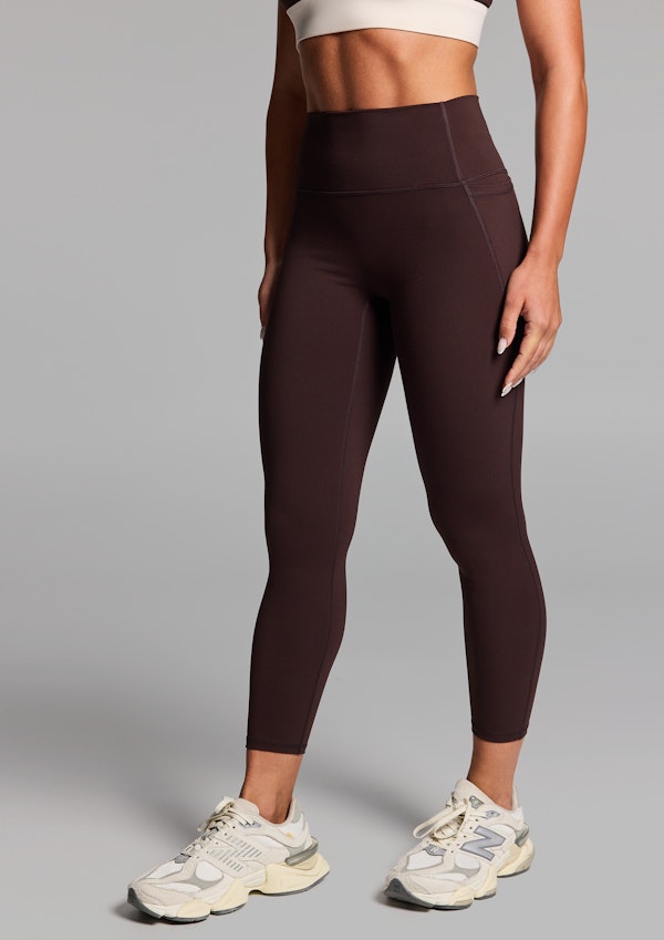 No Front Seam Pocket Ankle Grazer Tights