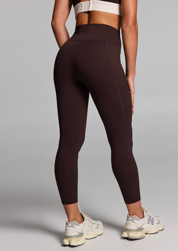 No Front Seam Pocket Ankle Grazer Tights