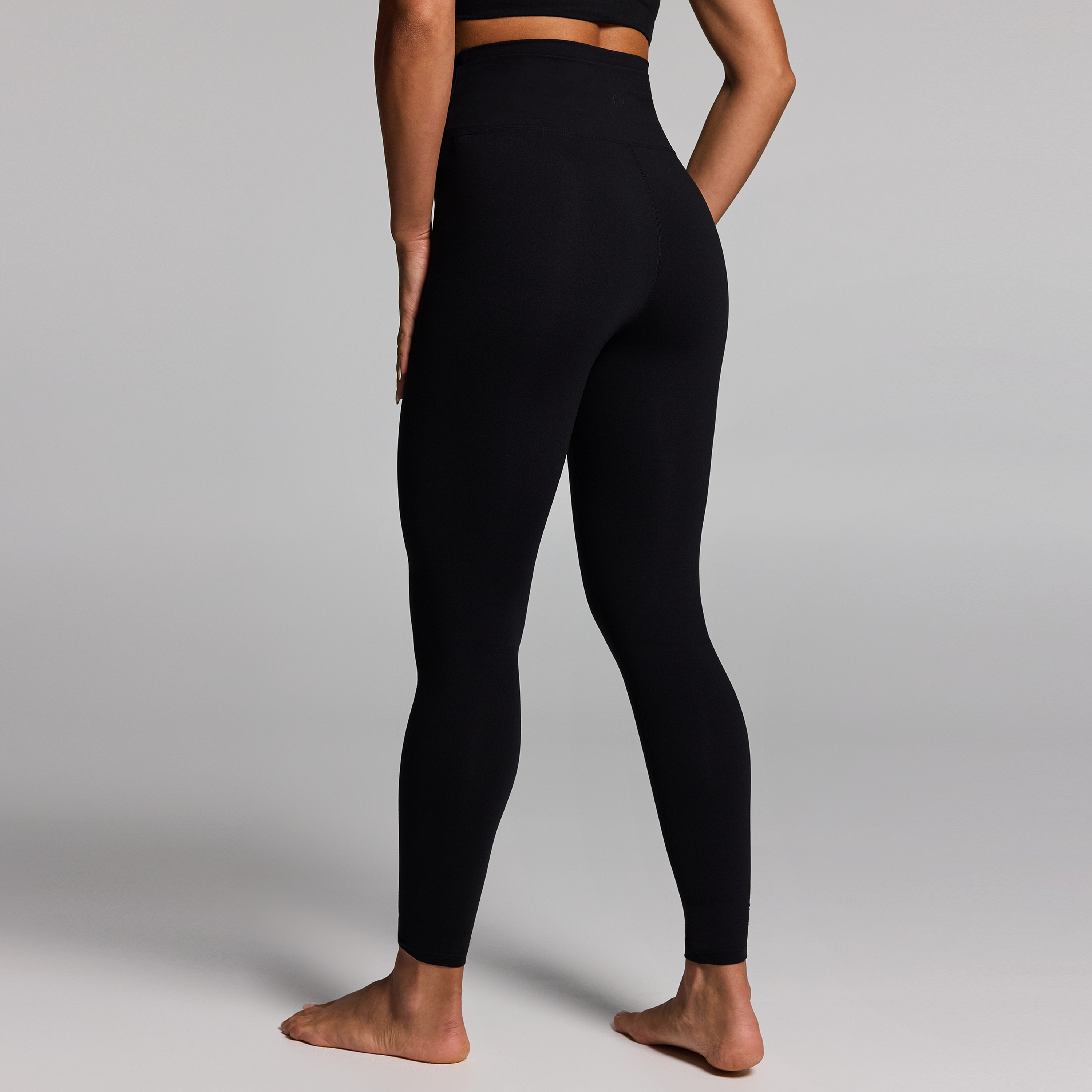 Double Waistband Full Length Tights