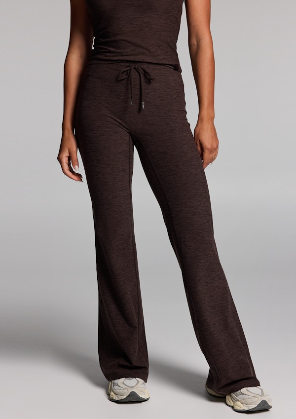 Balance Tie Front Yoga Flared Pants
