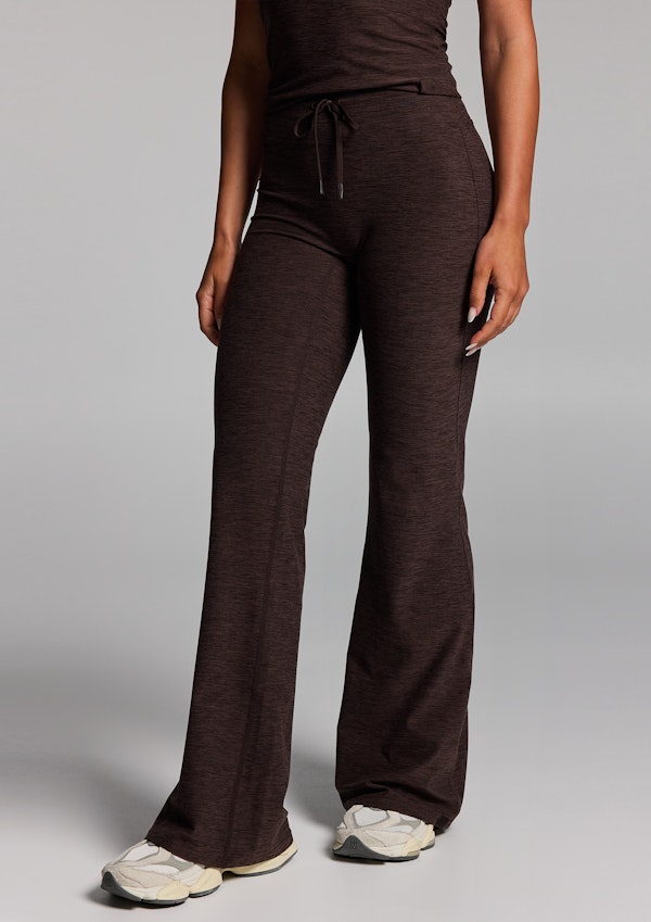 Balance Tie Front Yoga Flared Pants