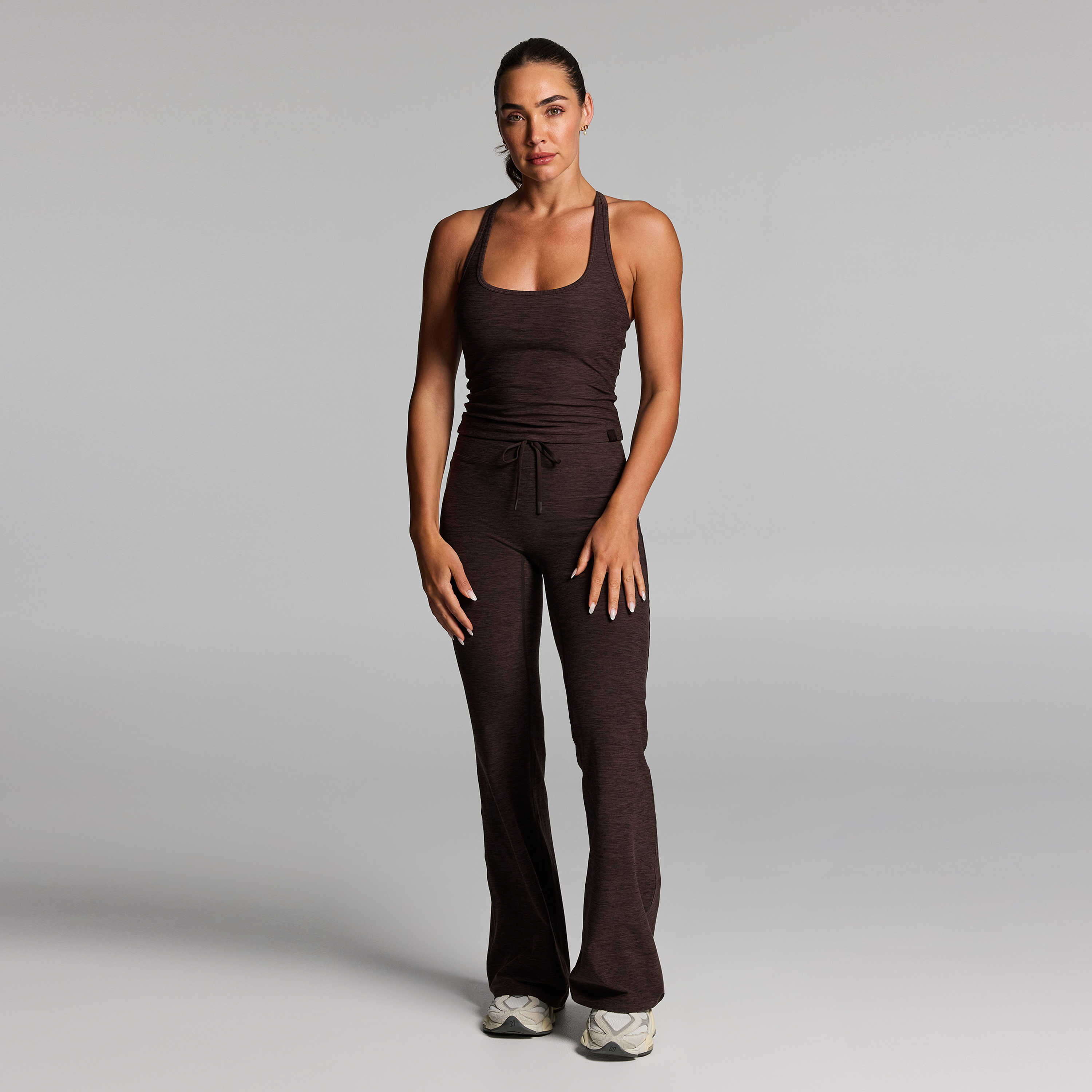 Balance Tie Front Yoga Flared Pants
