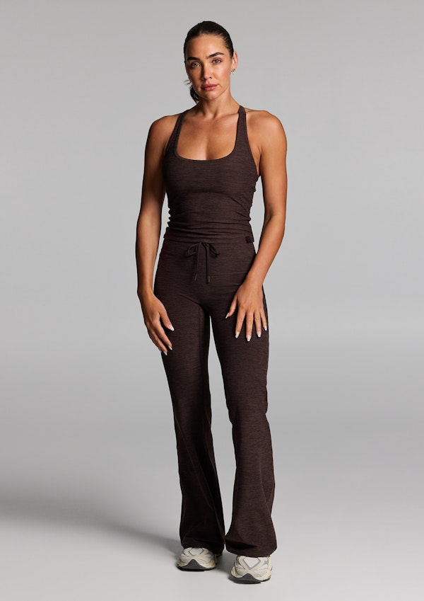 Balance Tie Front Yoga Flared Pants