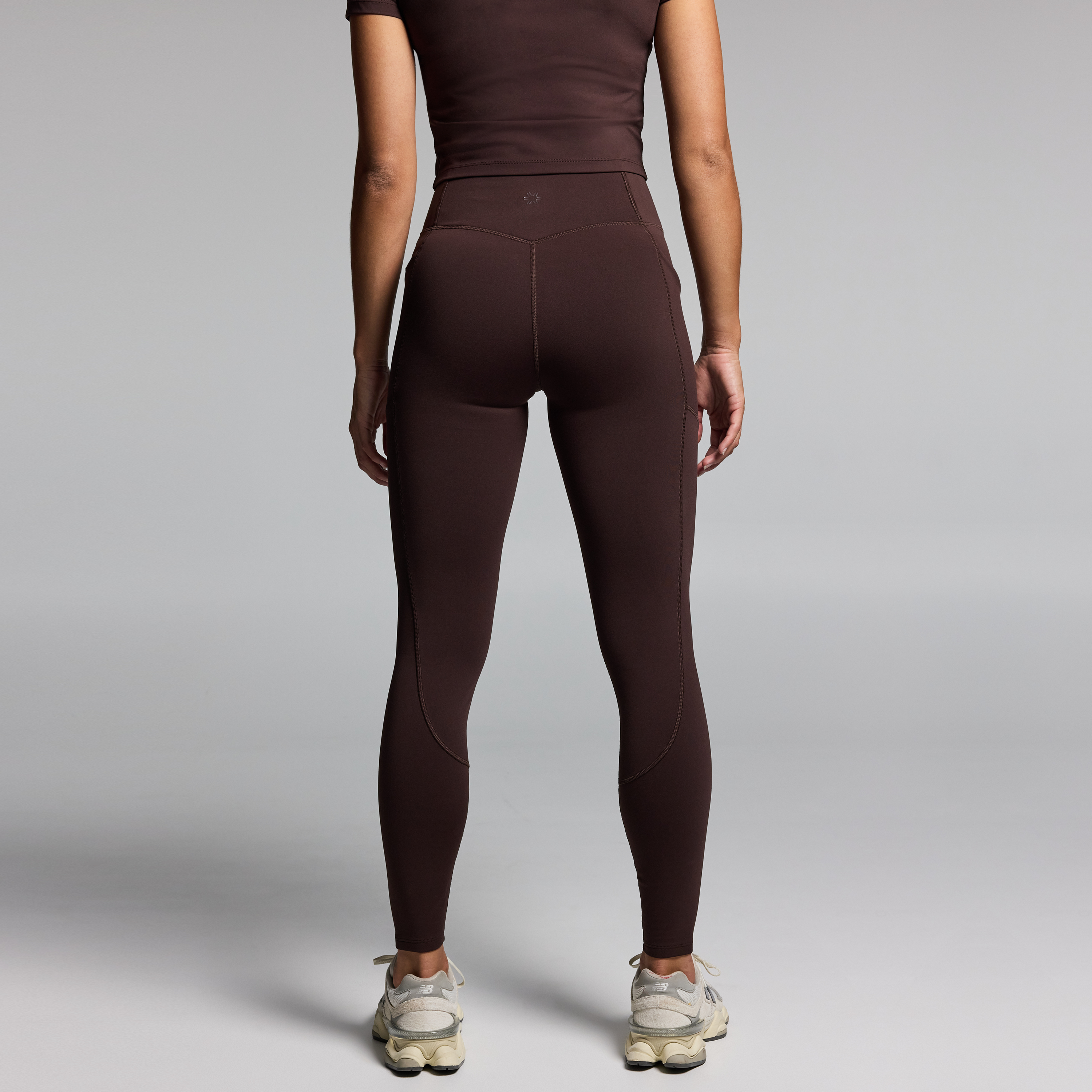 No Front Seam Thermal Full Length Pocket Tights