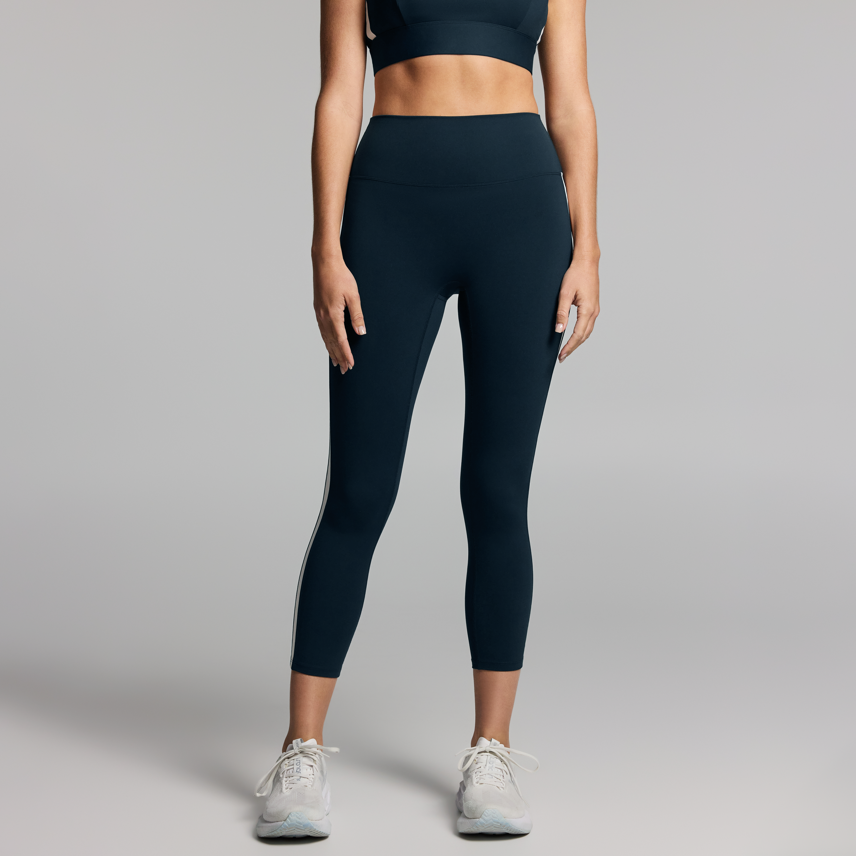 Side Stripe Ankle Grazer Tights