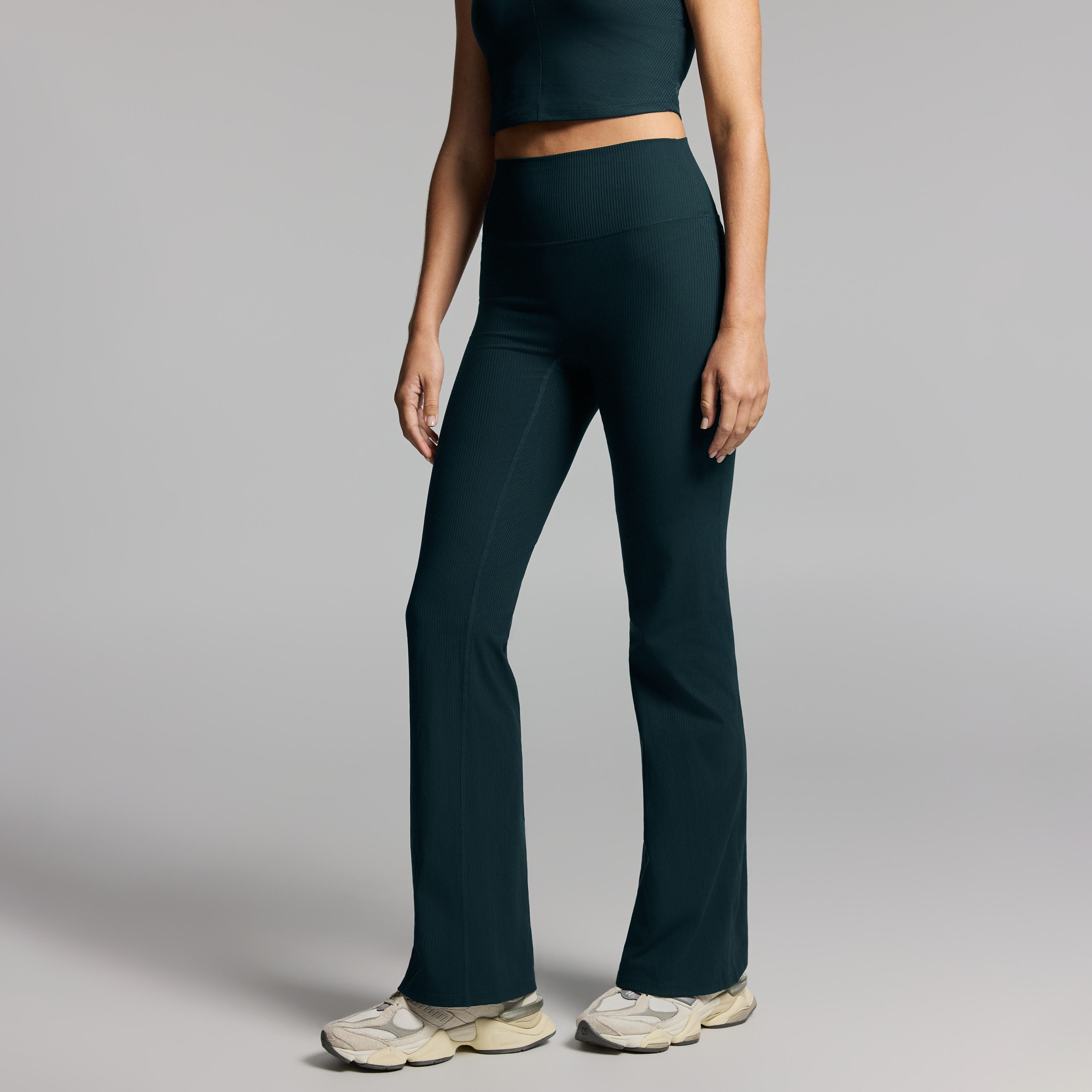 Rib Luxesoft Slim Flared Tights