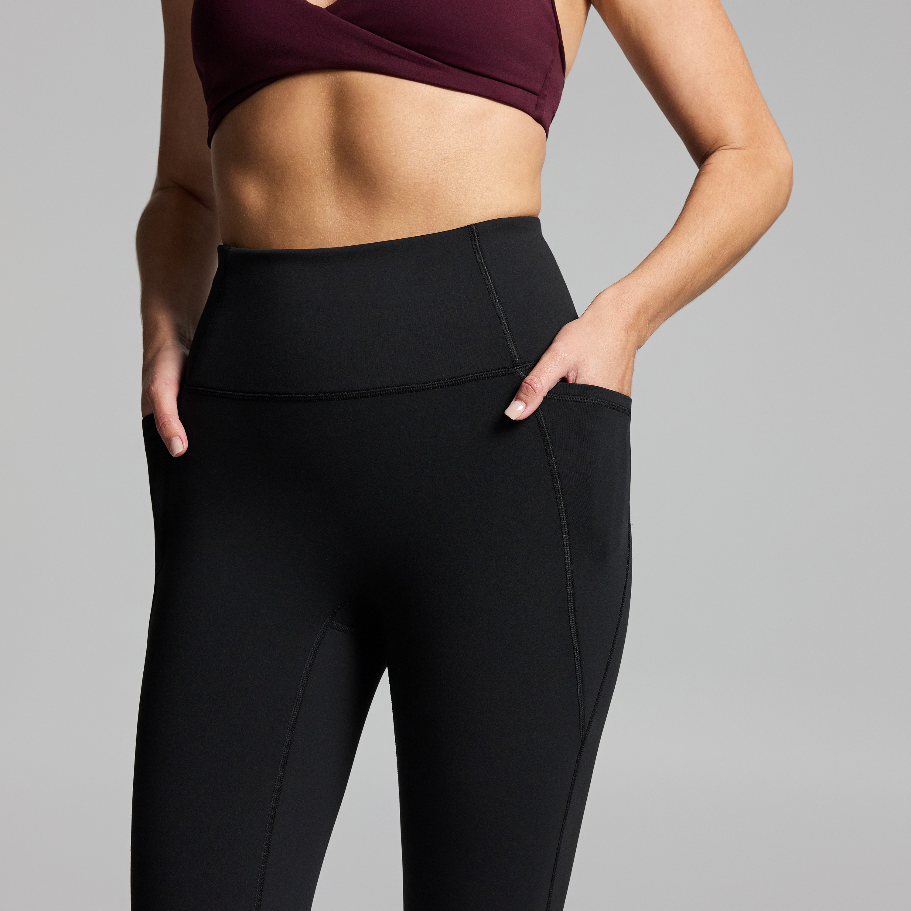 No Front Seam Thermal Full Length Tights