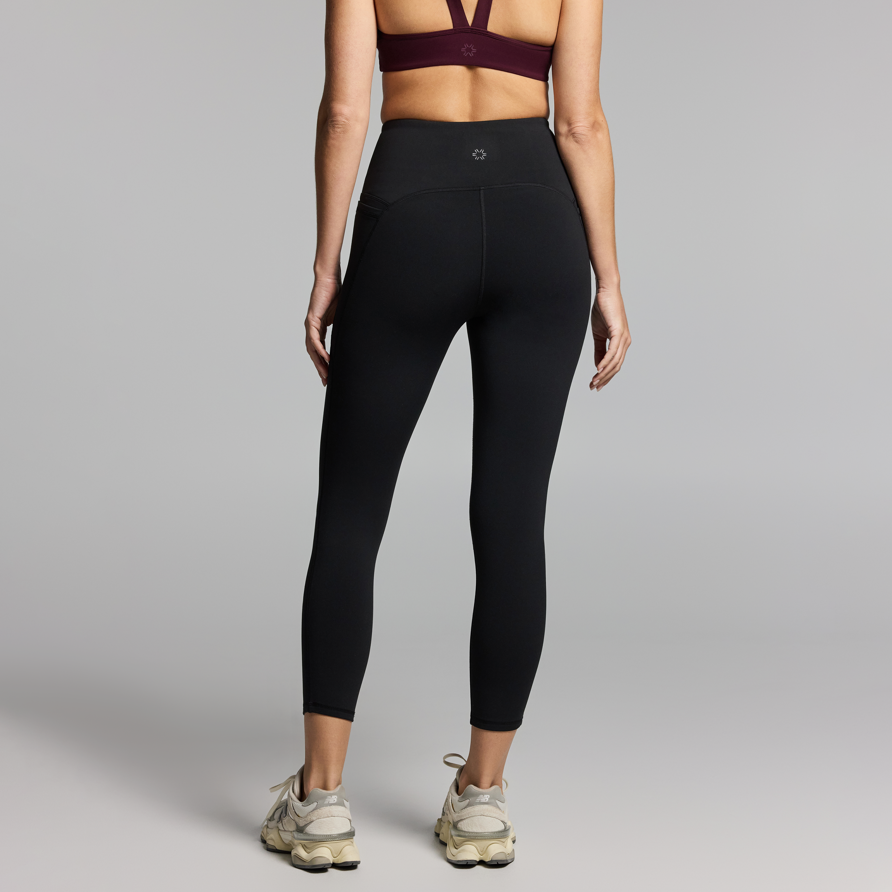 No Front Seam Ankle Grazer Thermal Tights