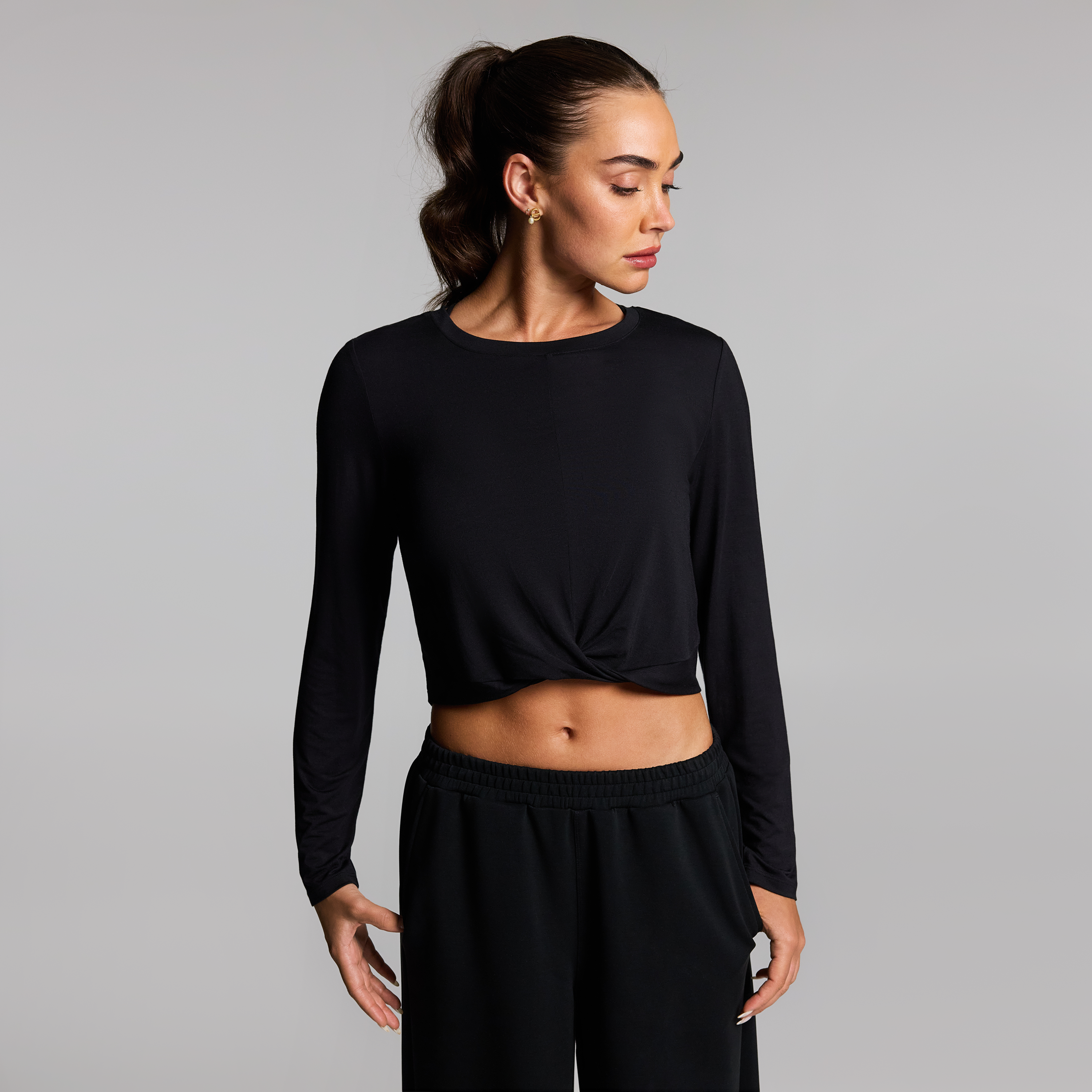 Twist Front Long Sleeve