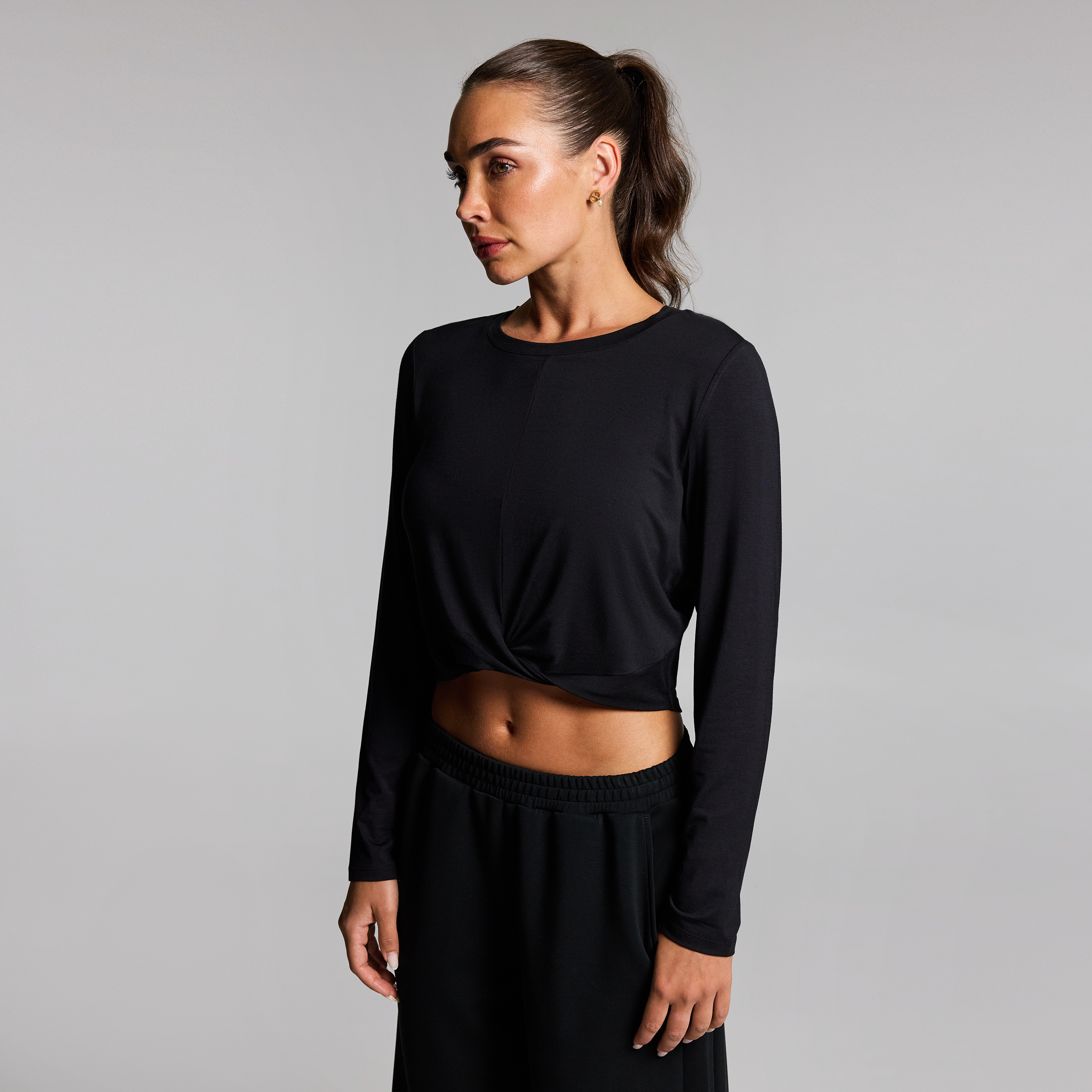 Twist Front Long Sleeve