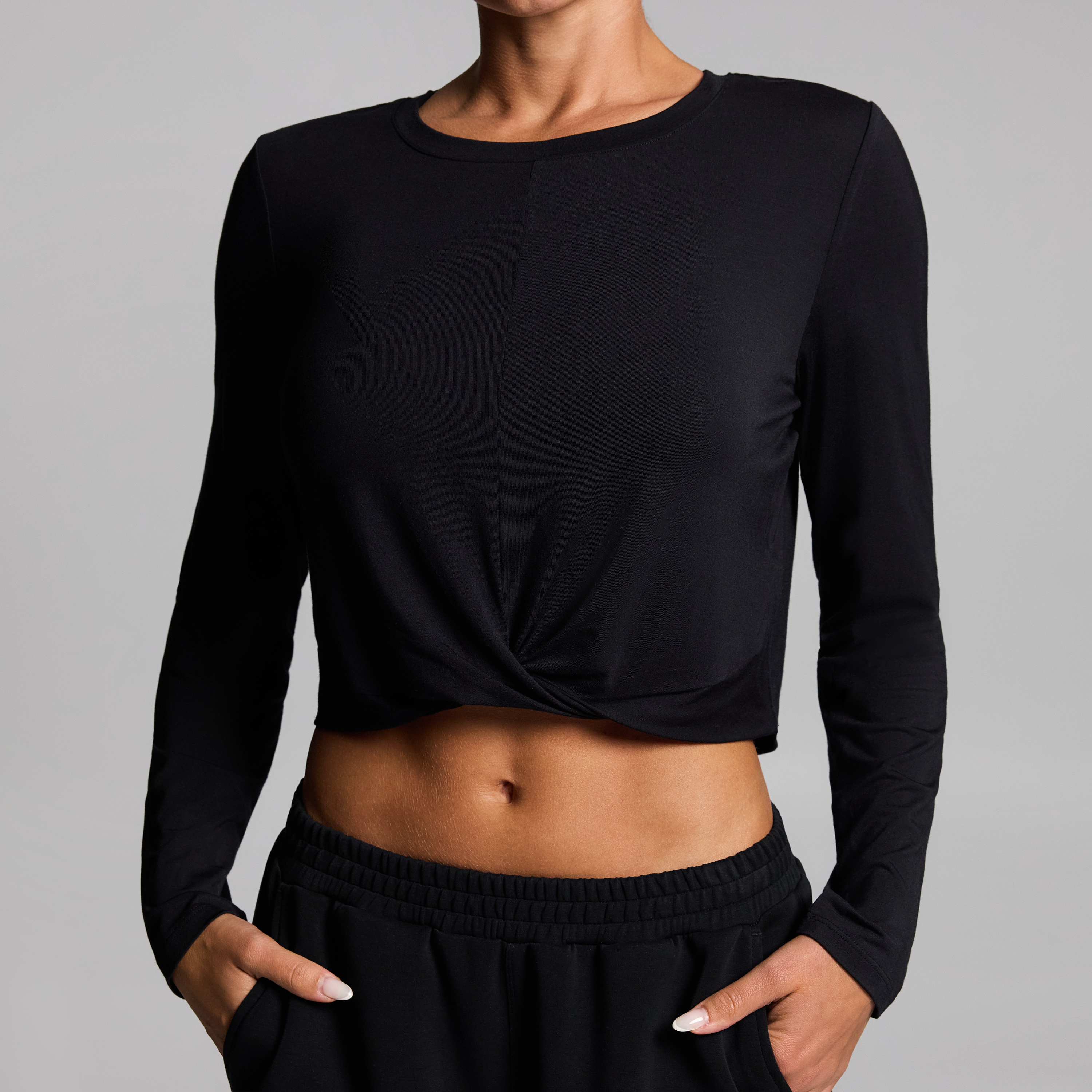 Twist Front Long Sleeve