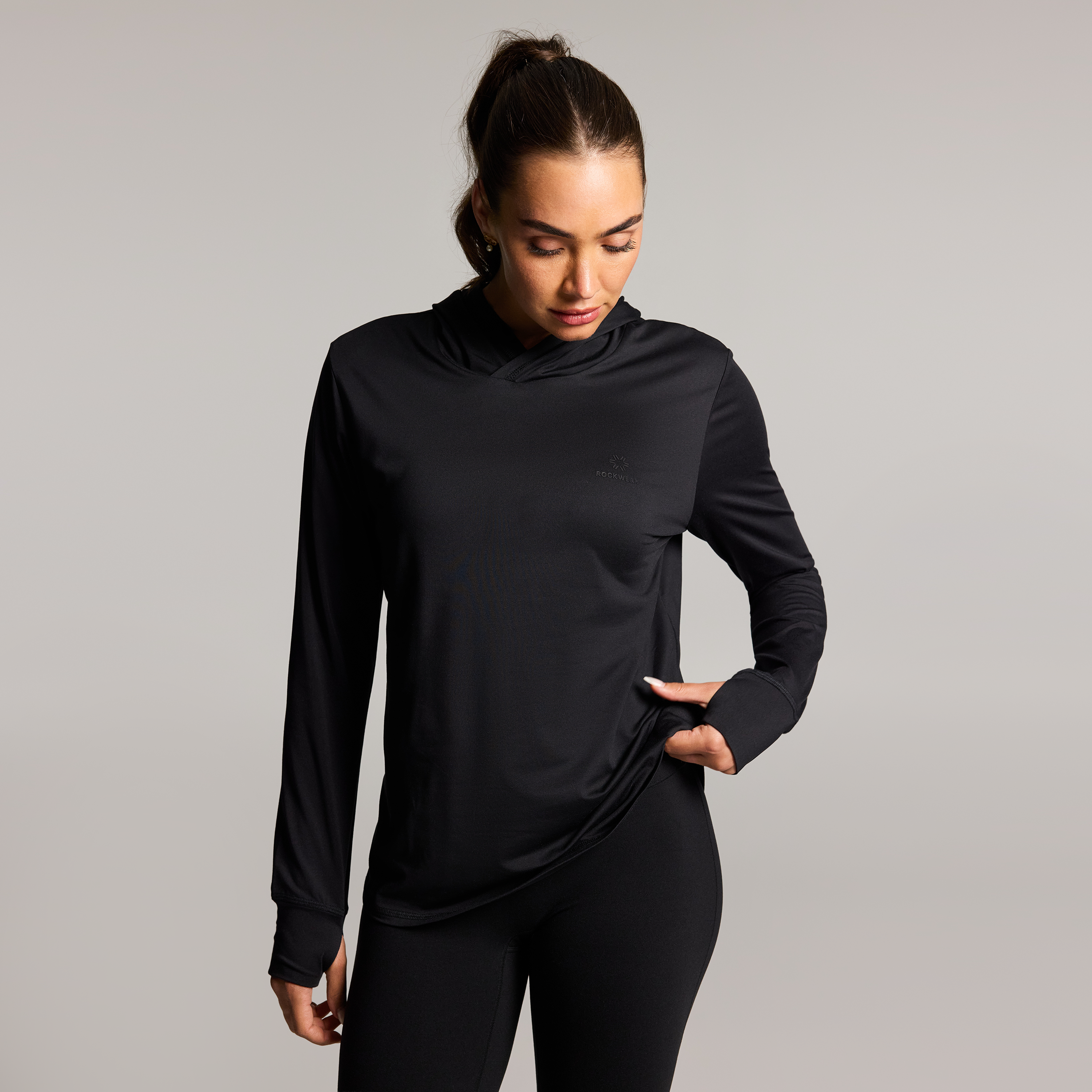 Activate Brushed Hooded Long Sleeve