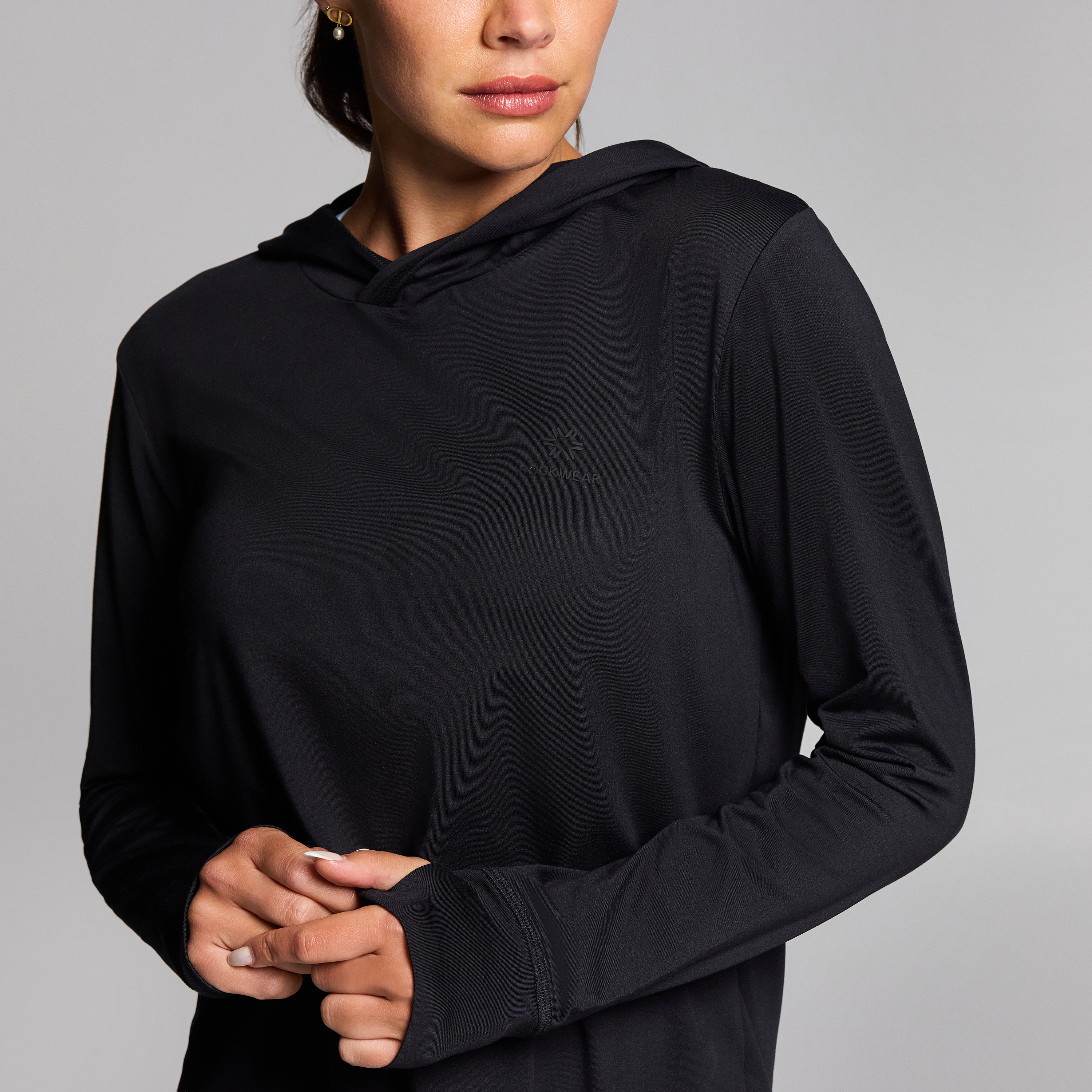 Activate Brushed Hooded Long Sleeve