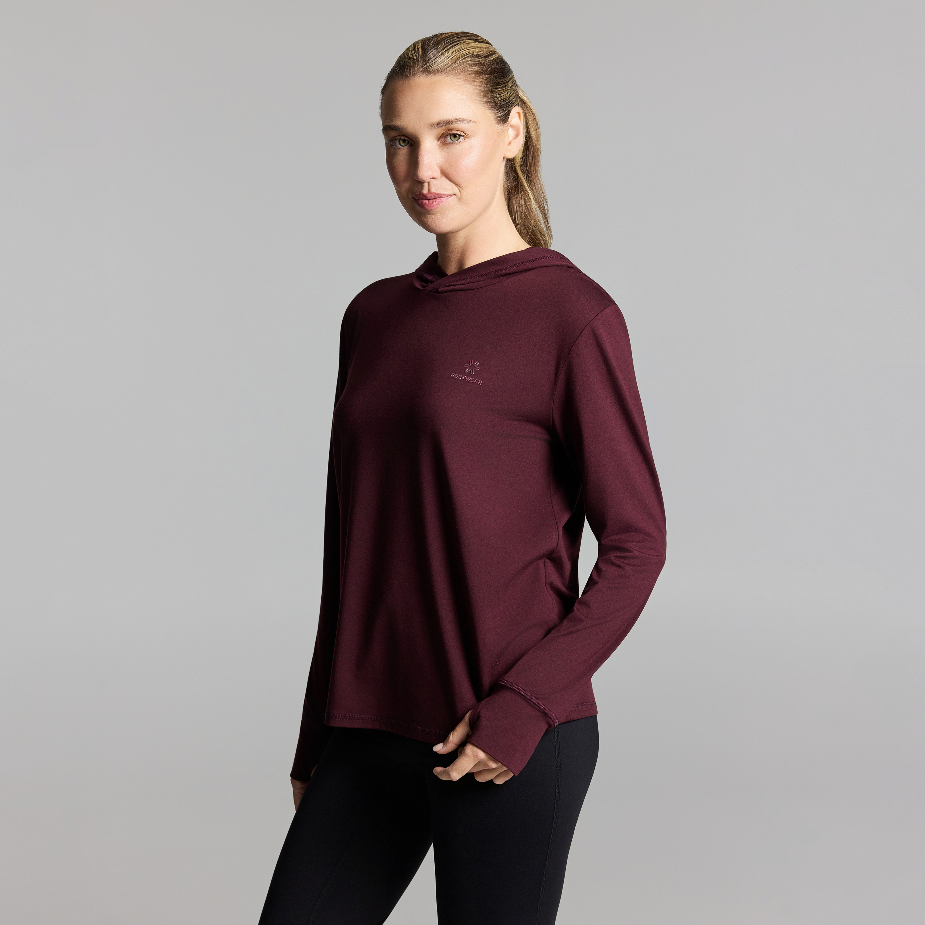 Activate Brushed Hooded Long Sleeve