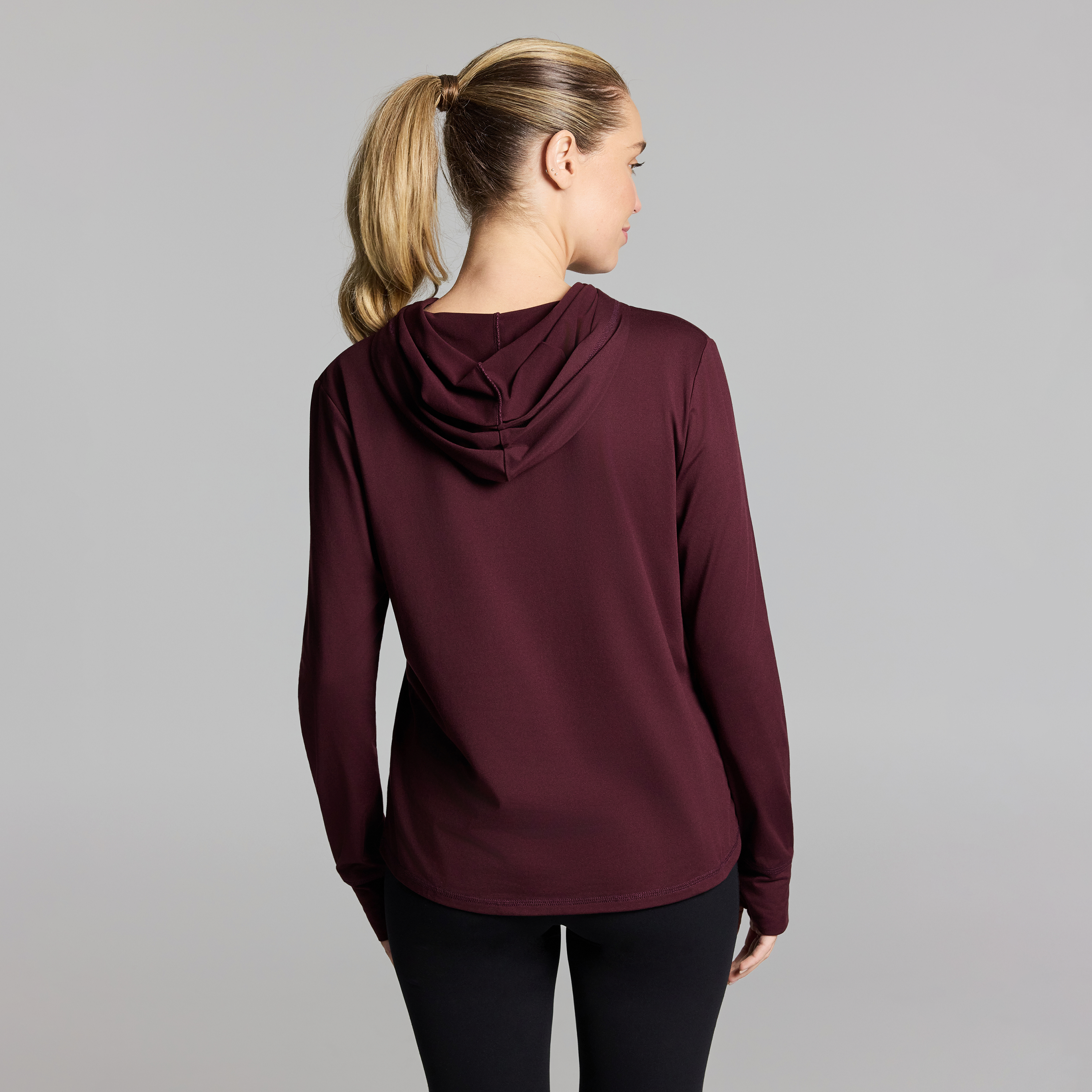 Activate Brushed Hooded Long Sleeve