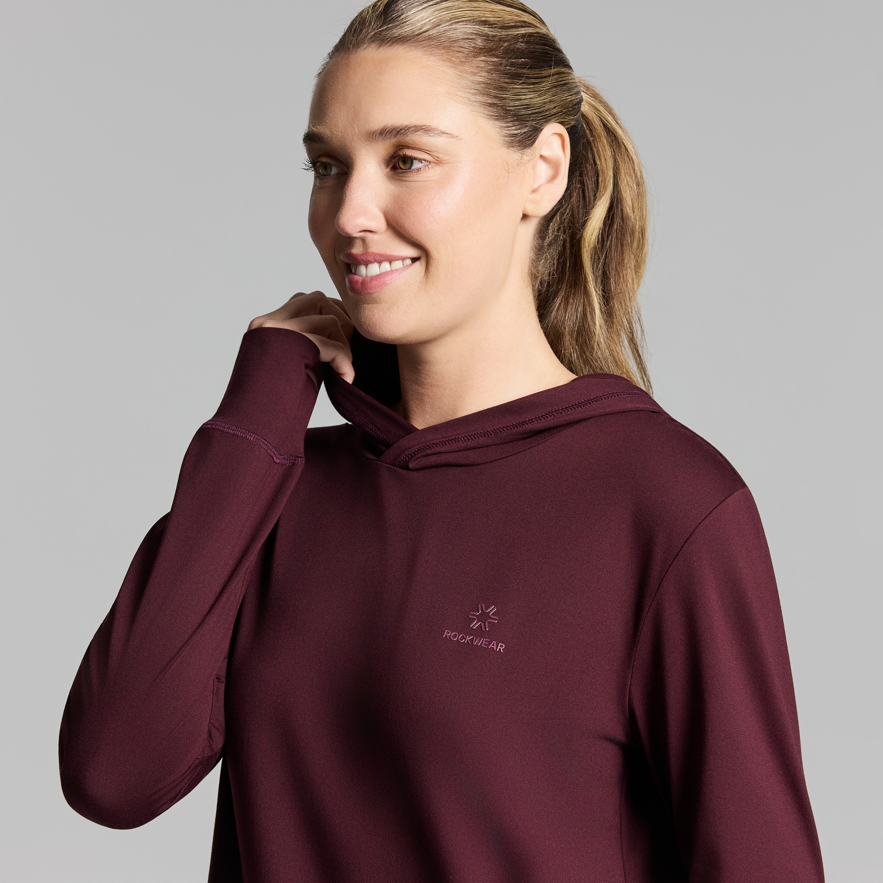 Activate Brushed Hooded Long Sleeve