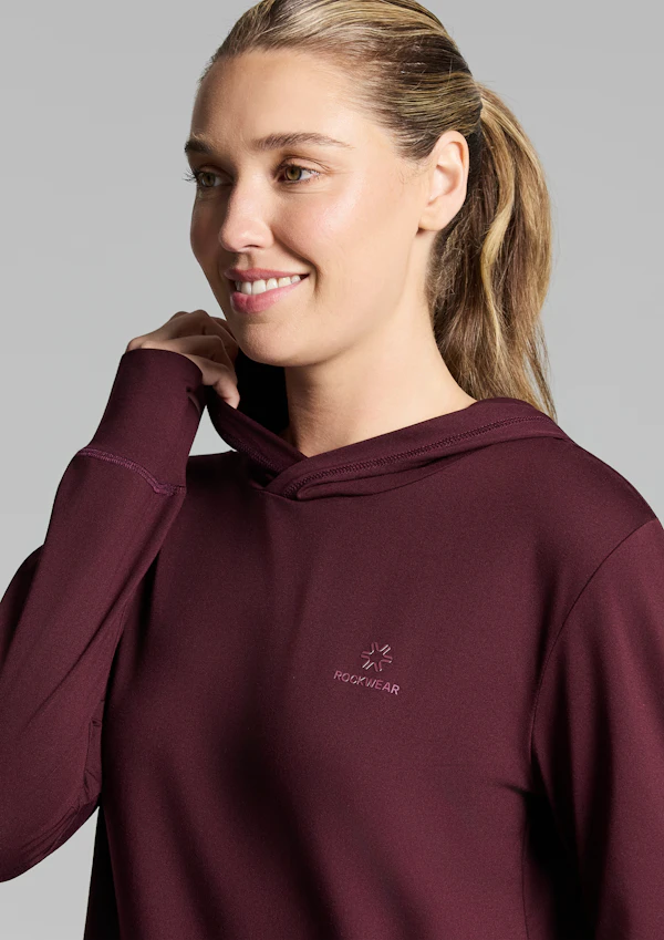 Activate Brushed Hooded Long Sleeve