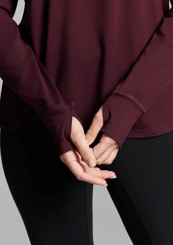 Activate Brushed Hooded Long Sleeve