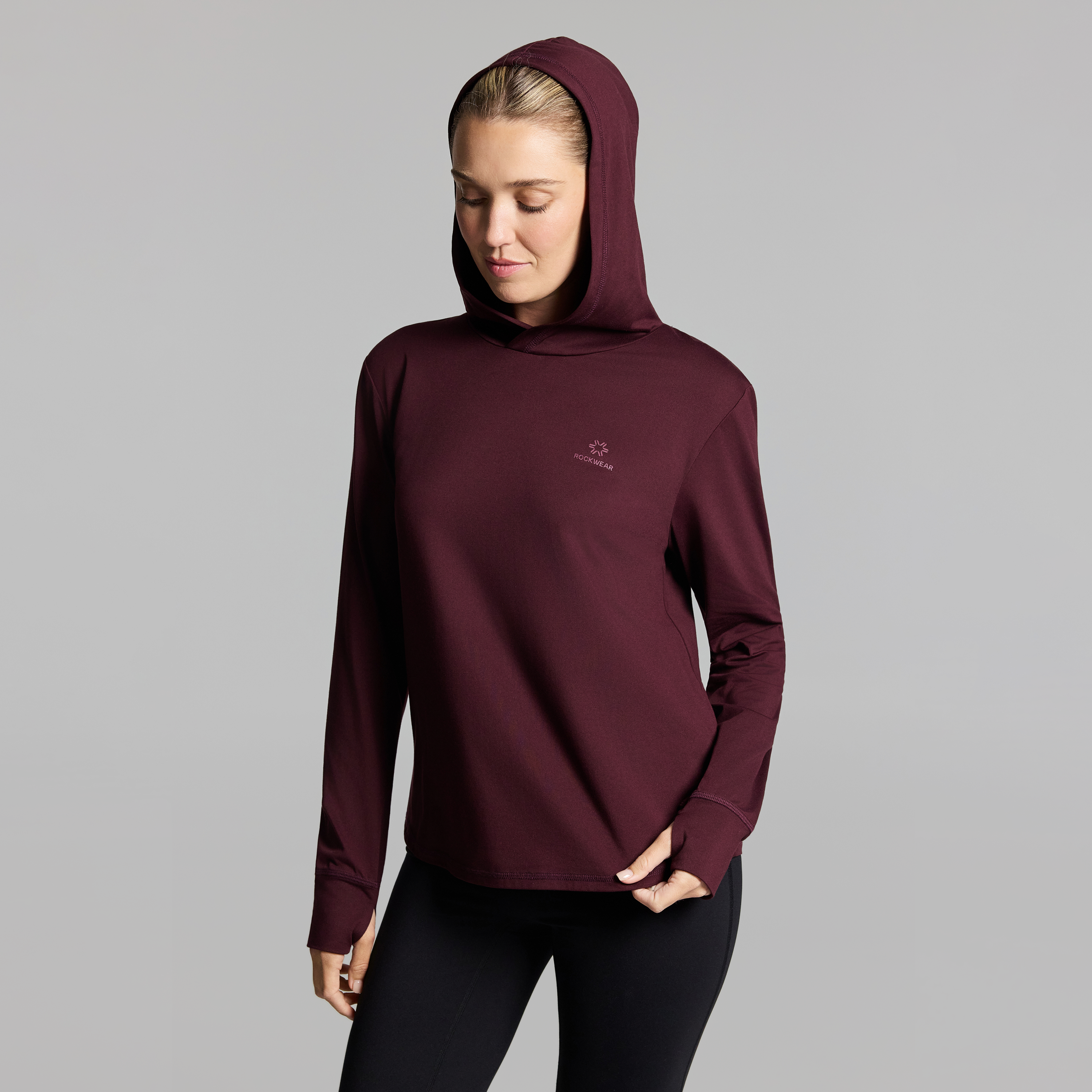 Activate Brushed Hooded Long Sleeve