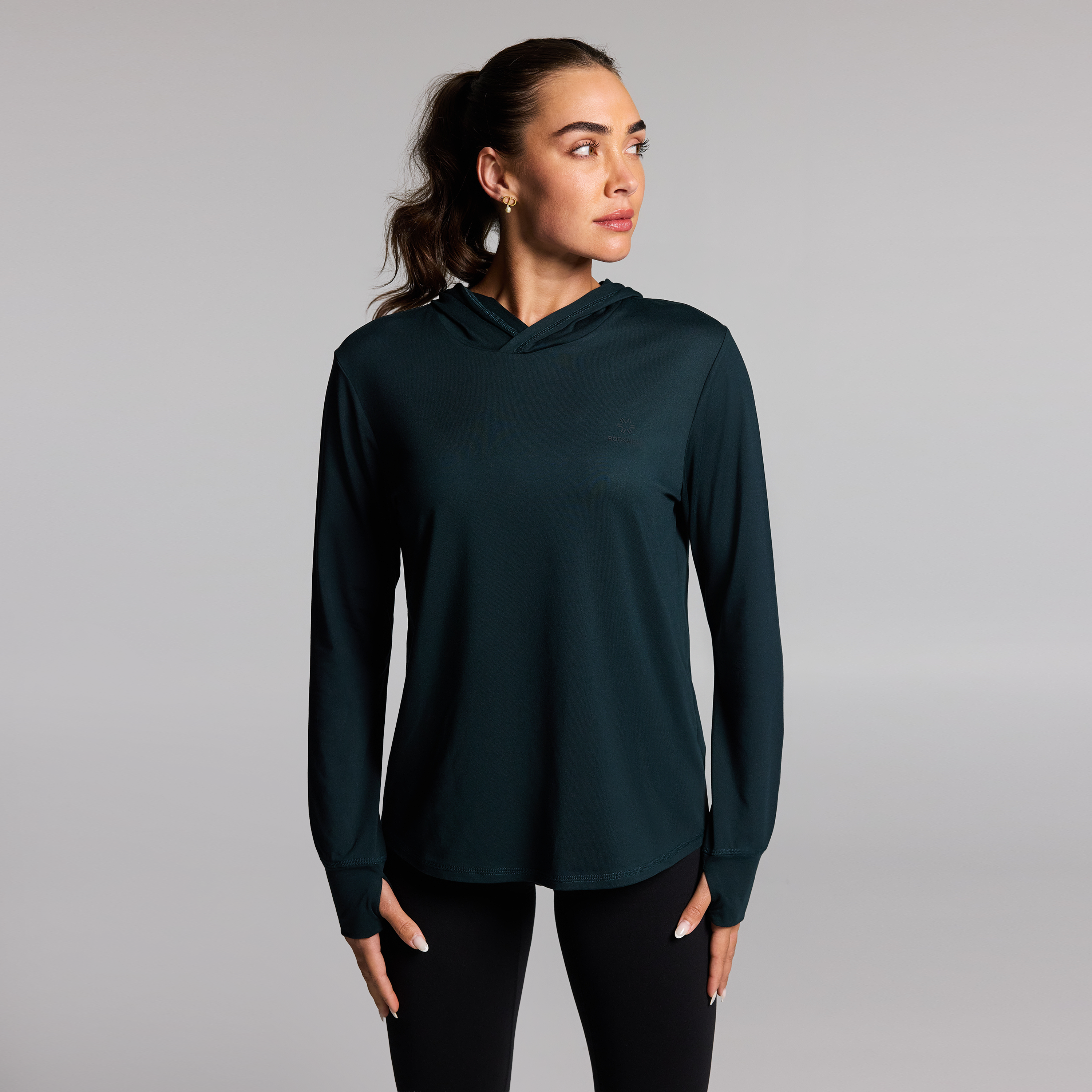 Activate Brushed Hooded Long Sleeve