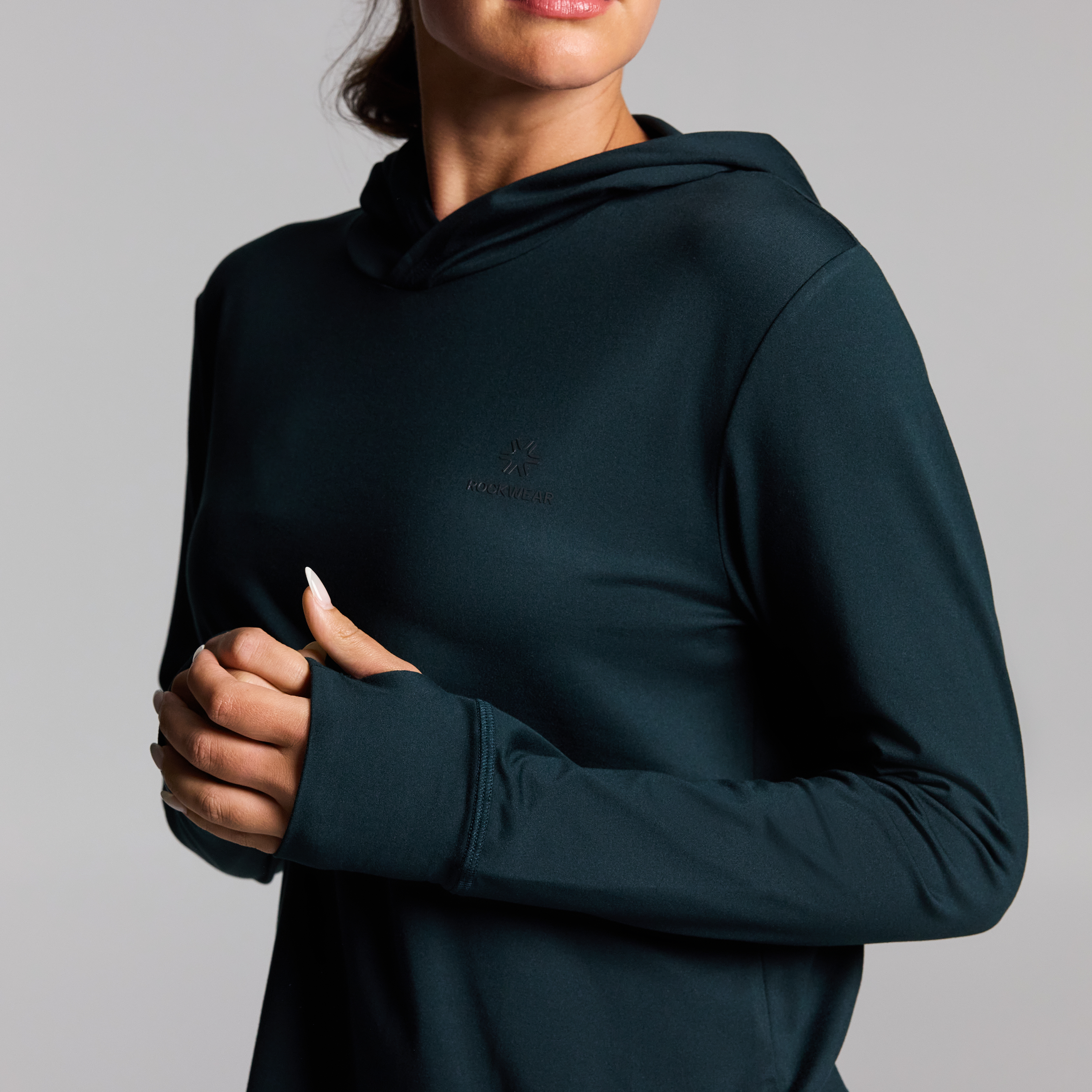 Activate Brushed Hooded Long Sleeve