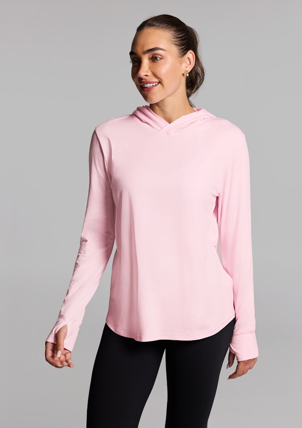 Activate Brushed Hooded Long Sleeve