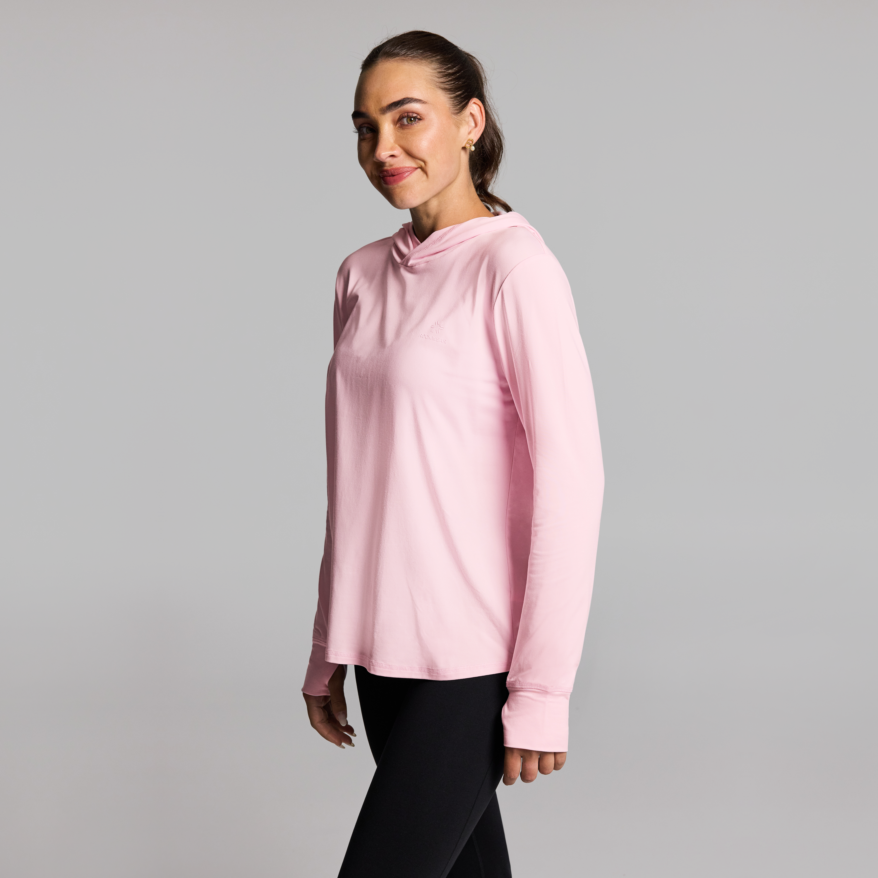 Activate Brushed Hooded Long Sleeve