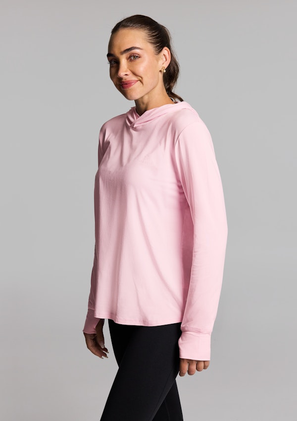 Activate Brushed Hooded Long Sleeve