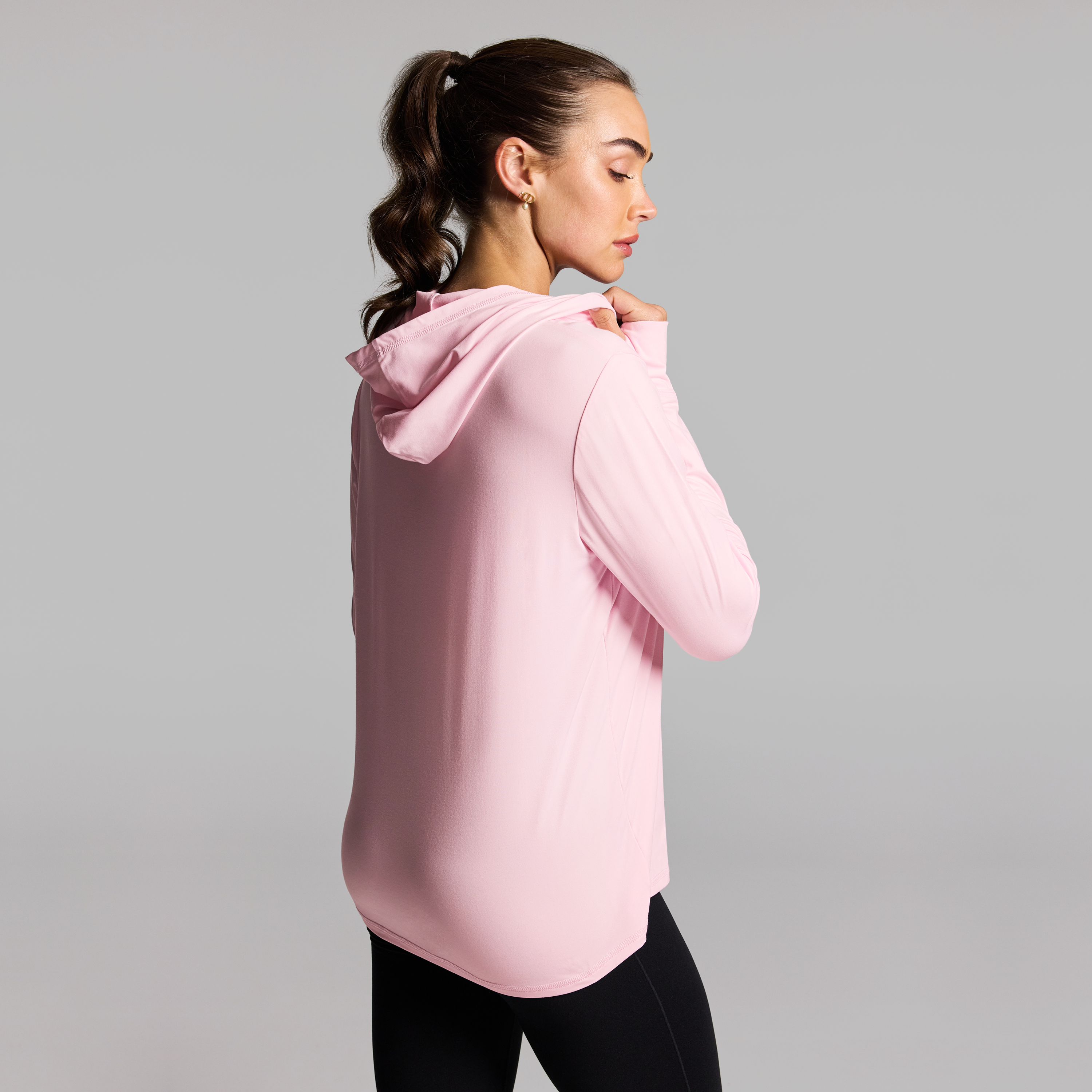 Activate Brushed Hooded Long Sleeve