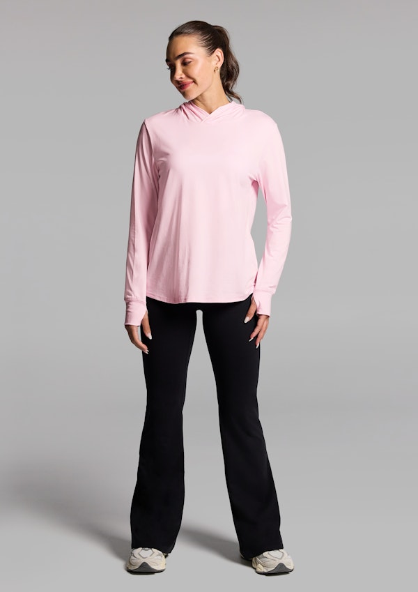 Activate Brushed Hooded Long Sleeve