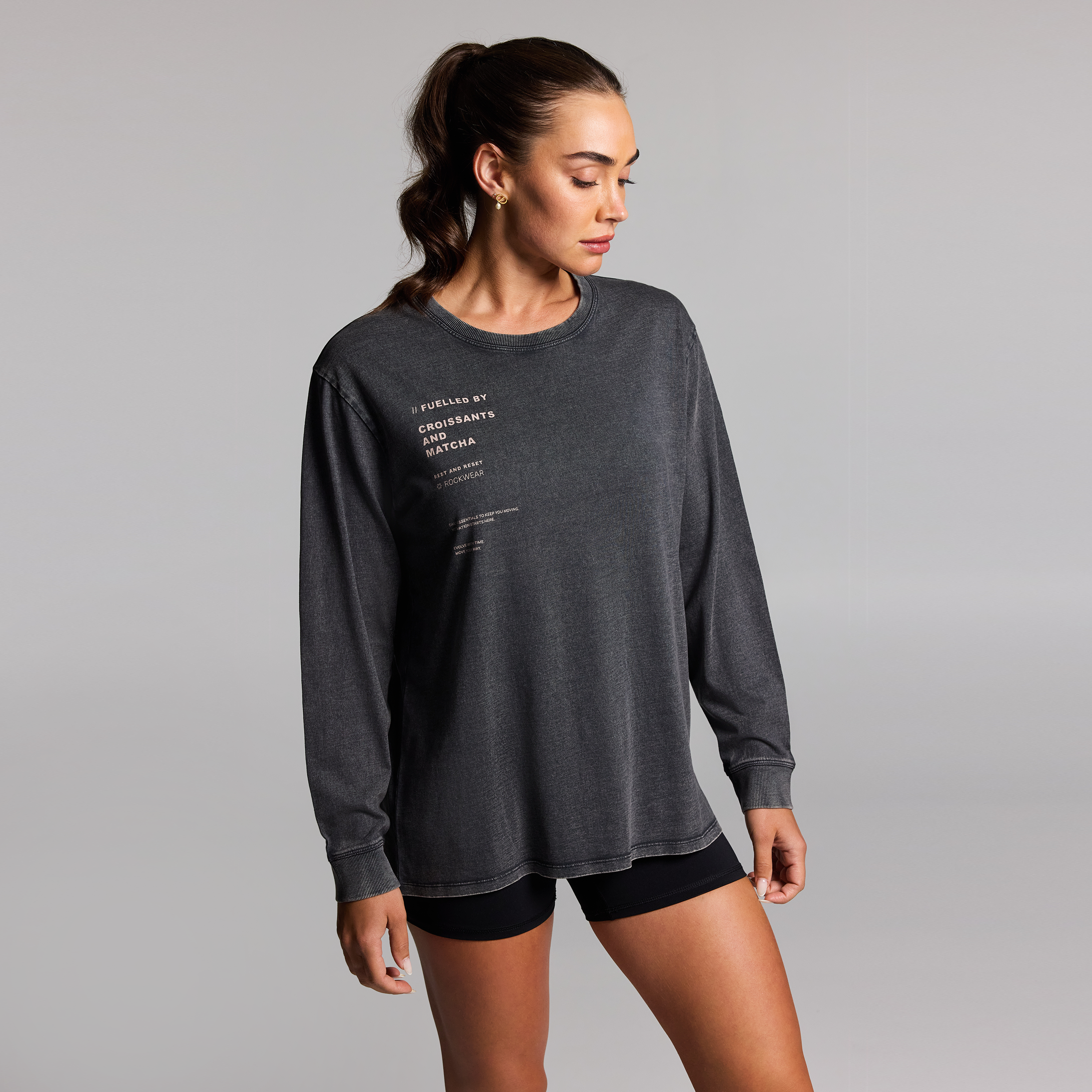 Loose Fit Long Sleeve Tee