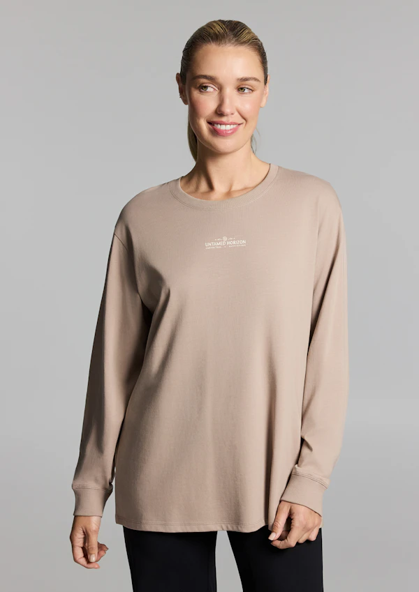 Loose Fit Long Sleeve Tee