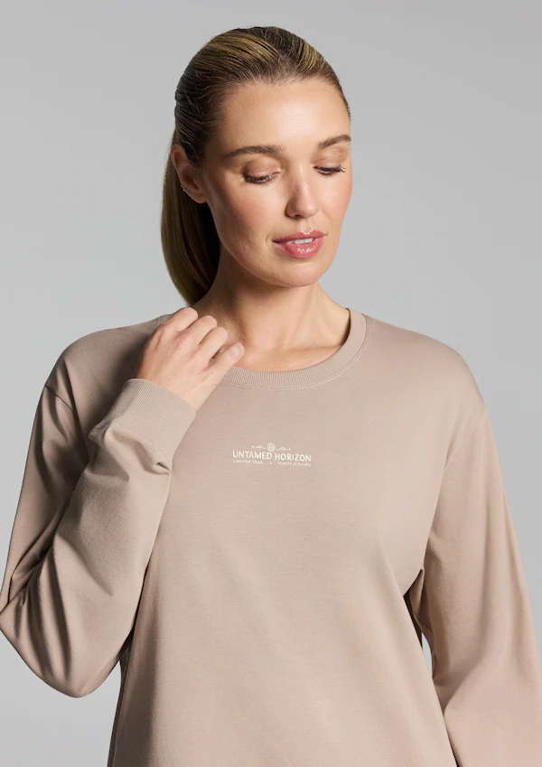 Loose Fit Long Sleeve Tee