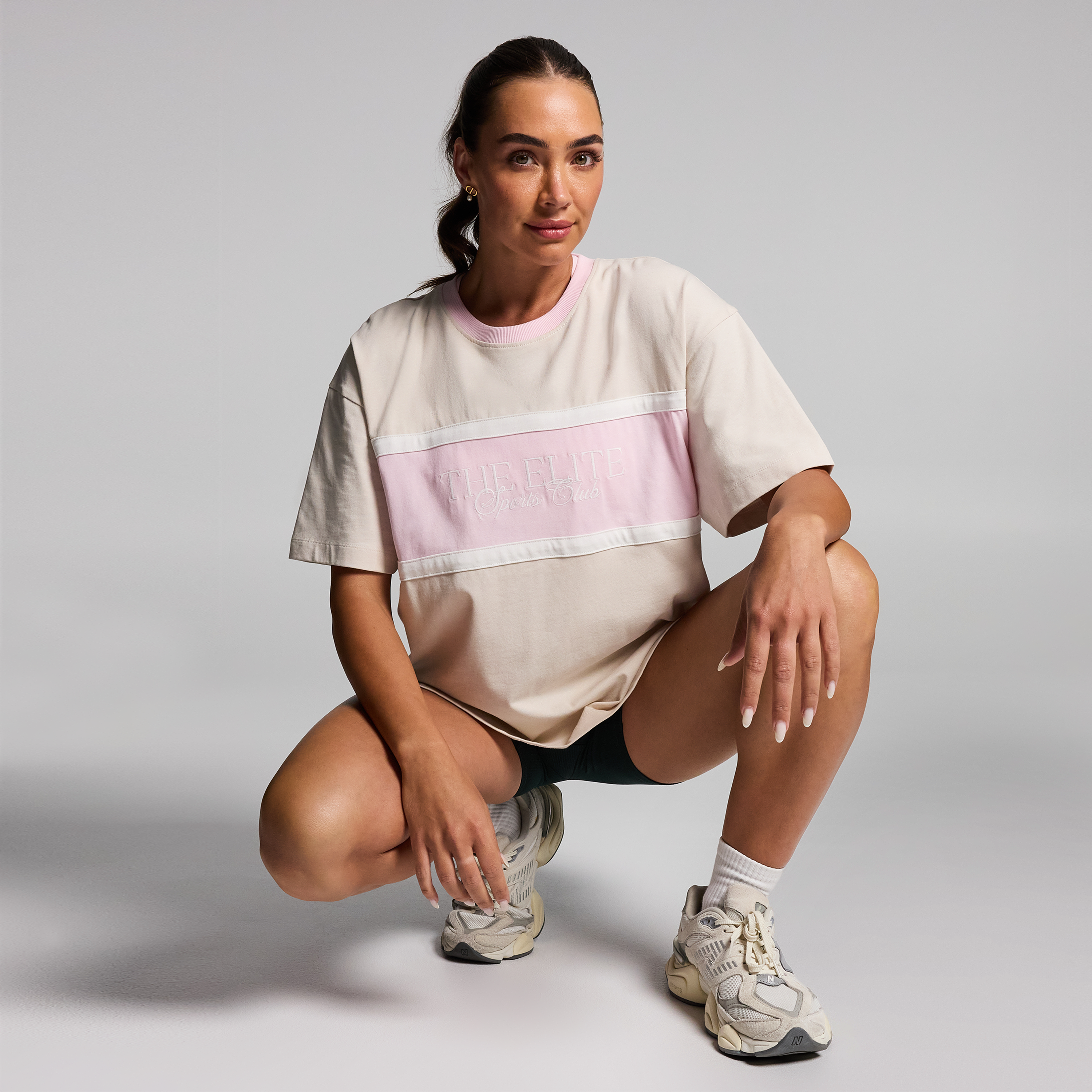 Blocked Loose Fit Tee