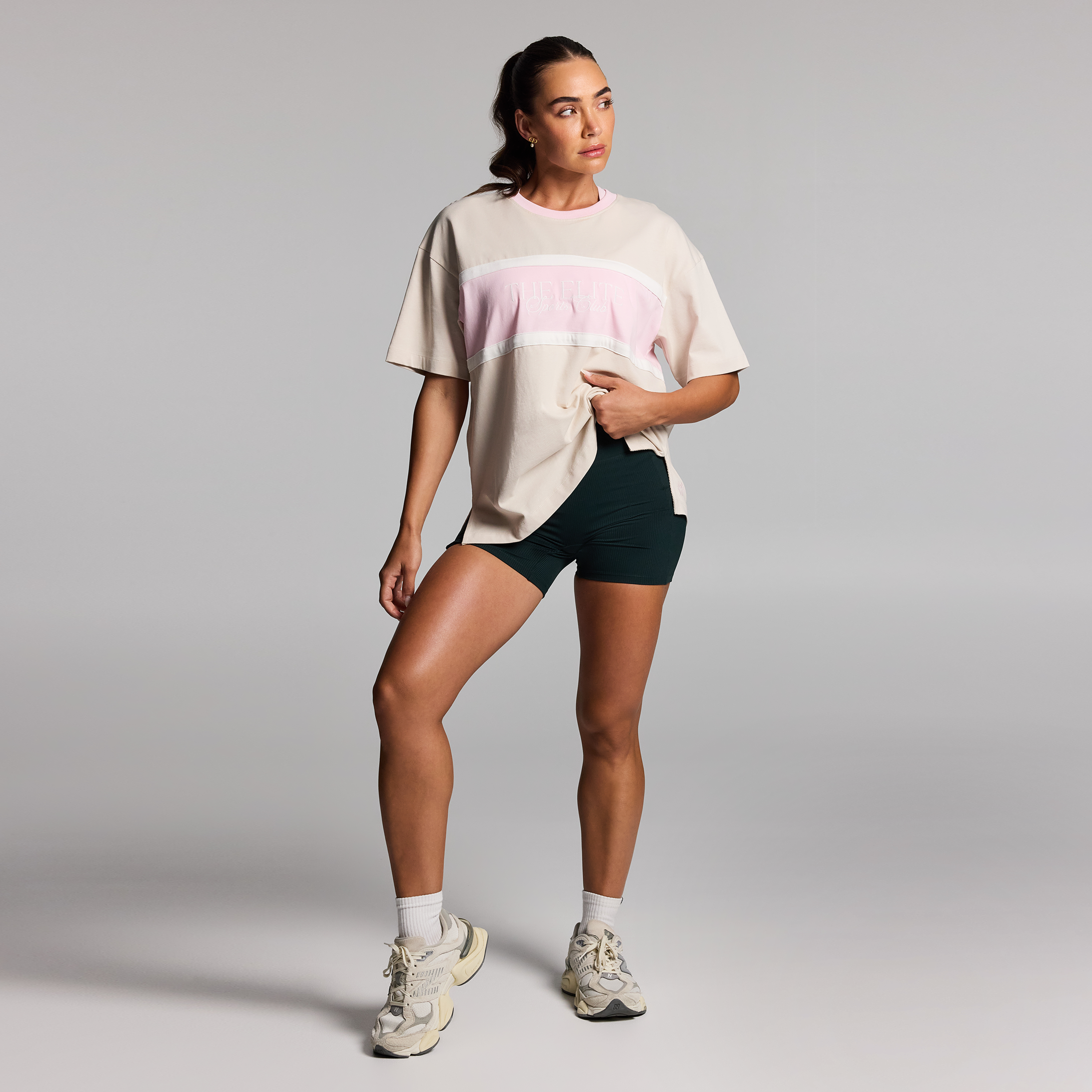 Blocked Loose Fit Tee