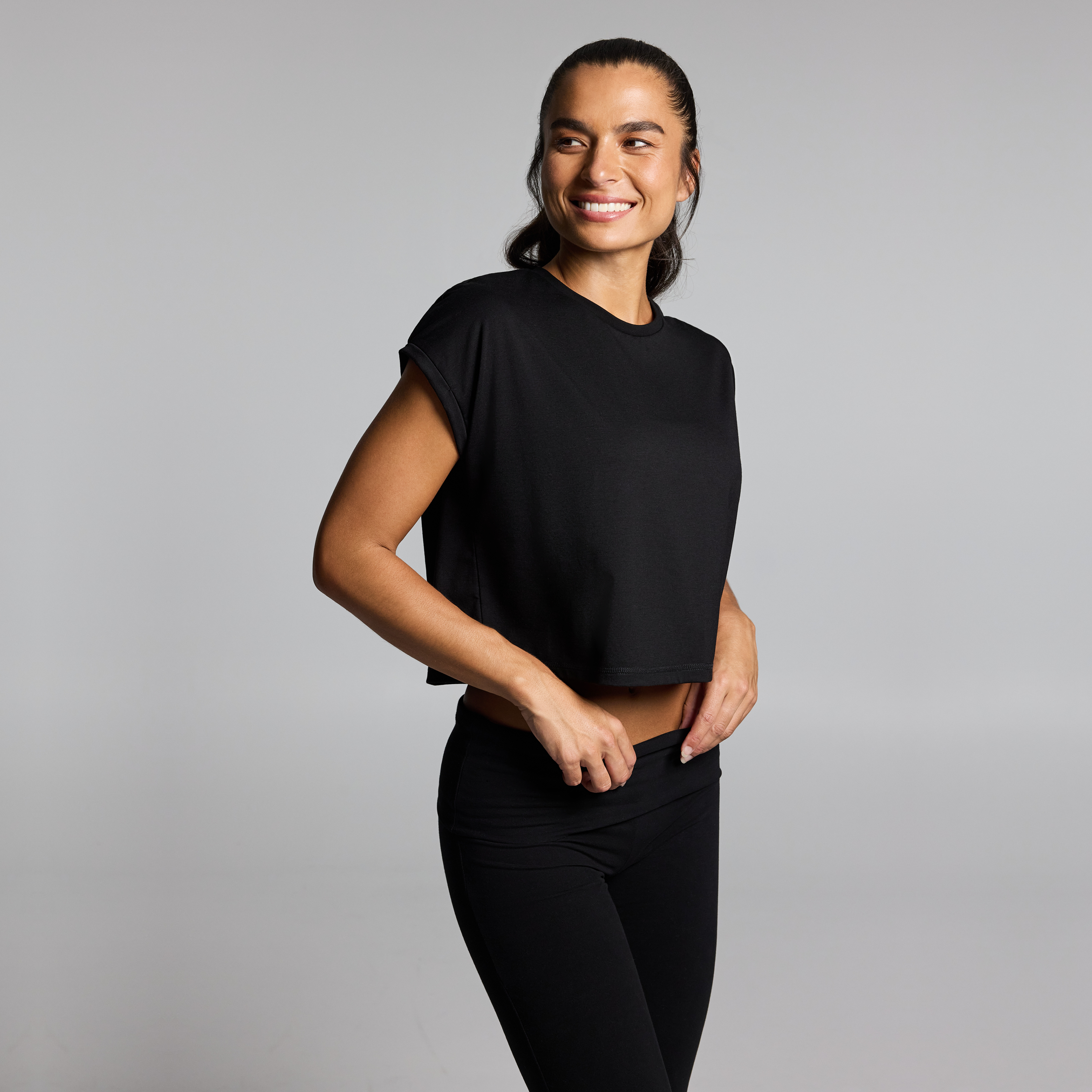 Relaxed Crew Hip Tee