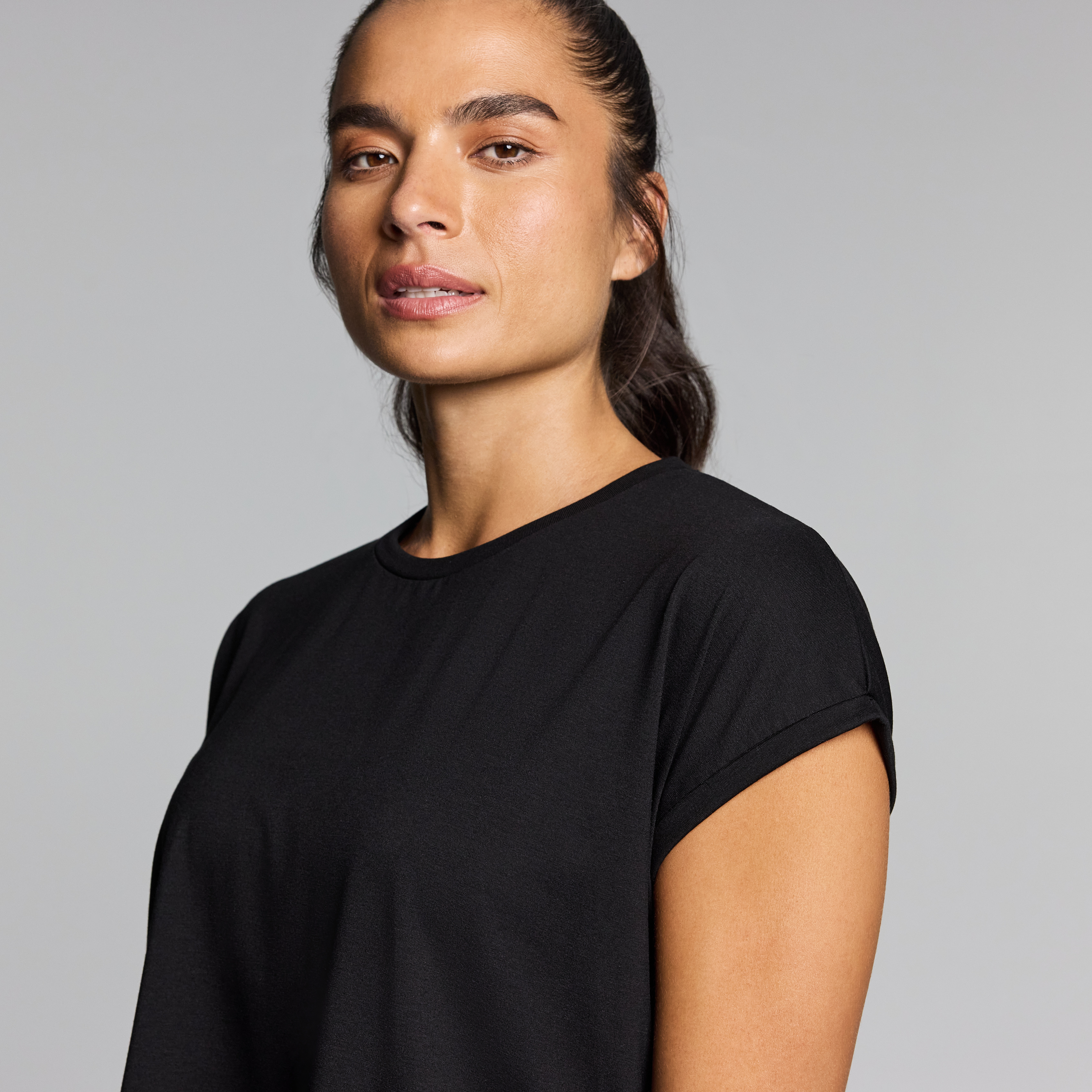 Relaxed Crew Hip Tee