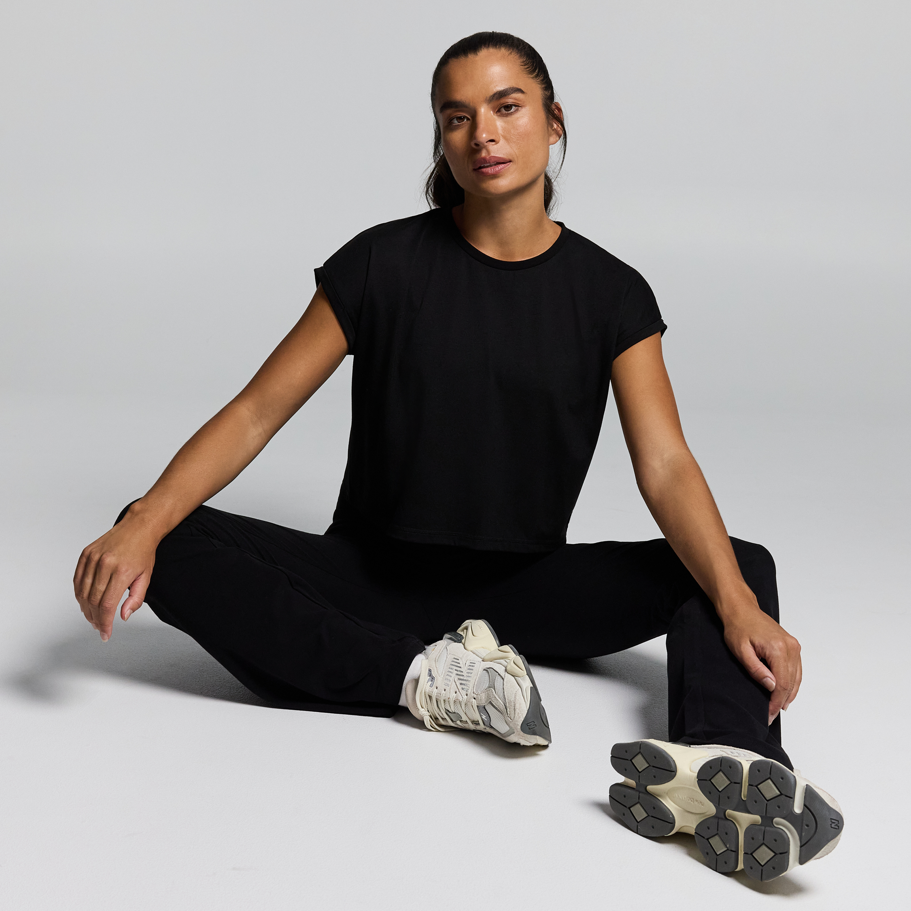 Relaxed Crew Hip Tee