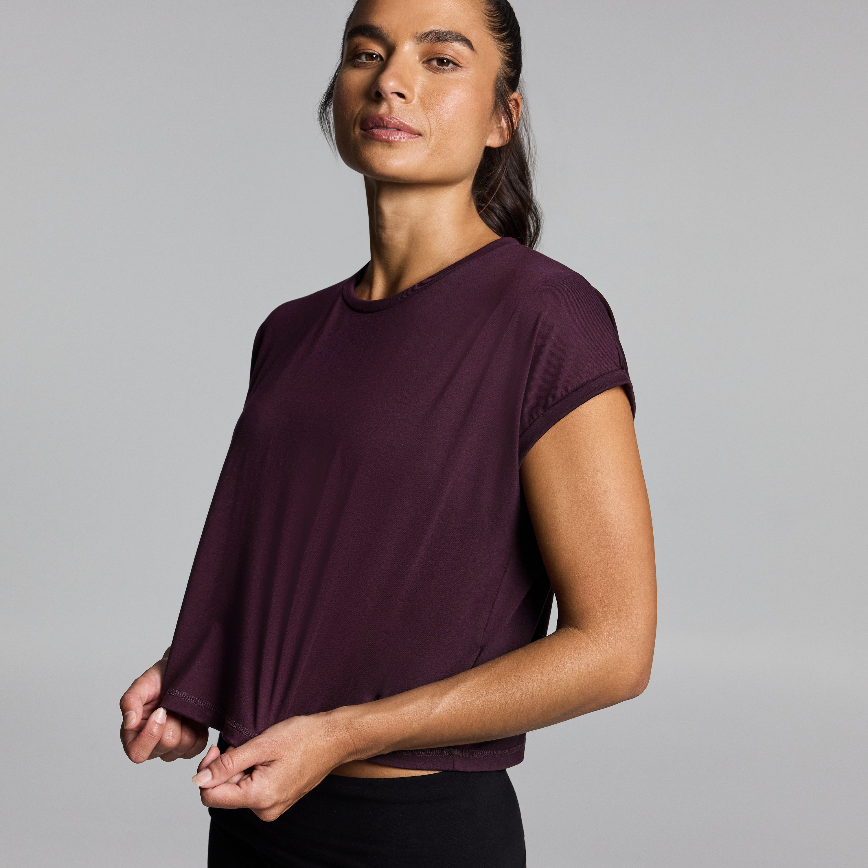 Relaxed Crew Hip Tee