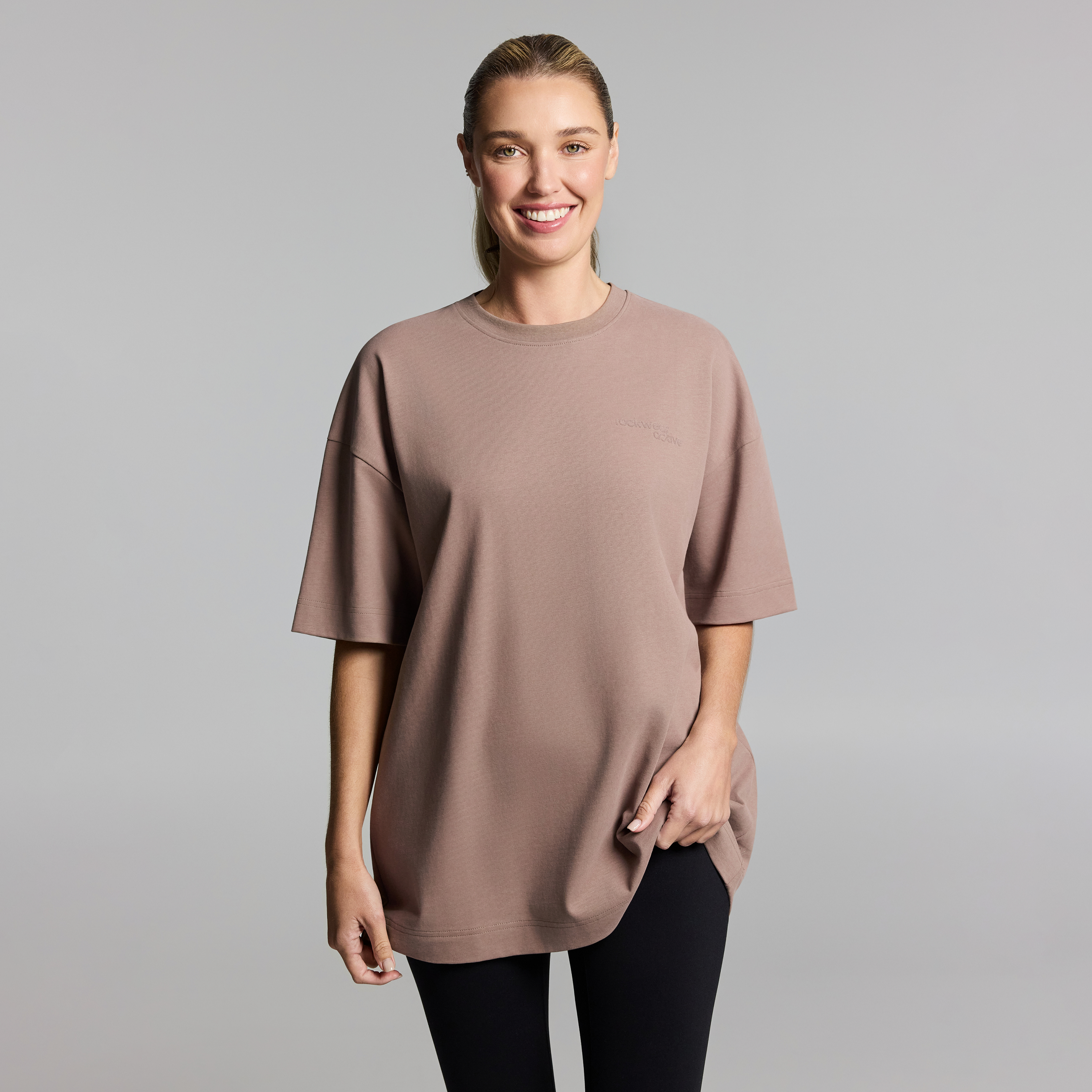 Luxe Brushed Oversize Tee