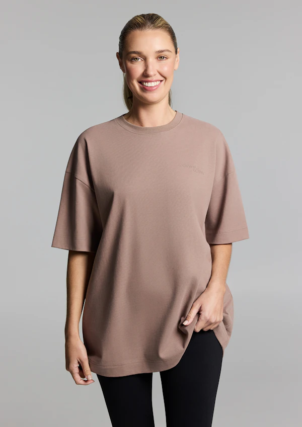 Luxe Brushed Oversize Tee