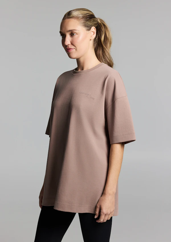 Luxe Brushed Oversize Tee